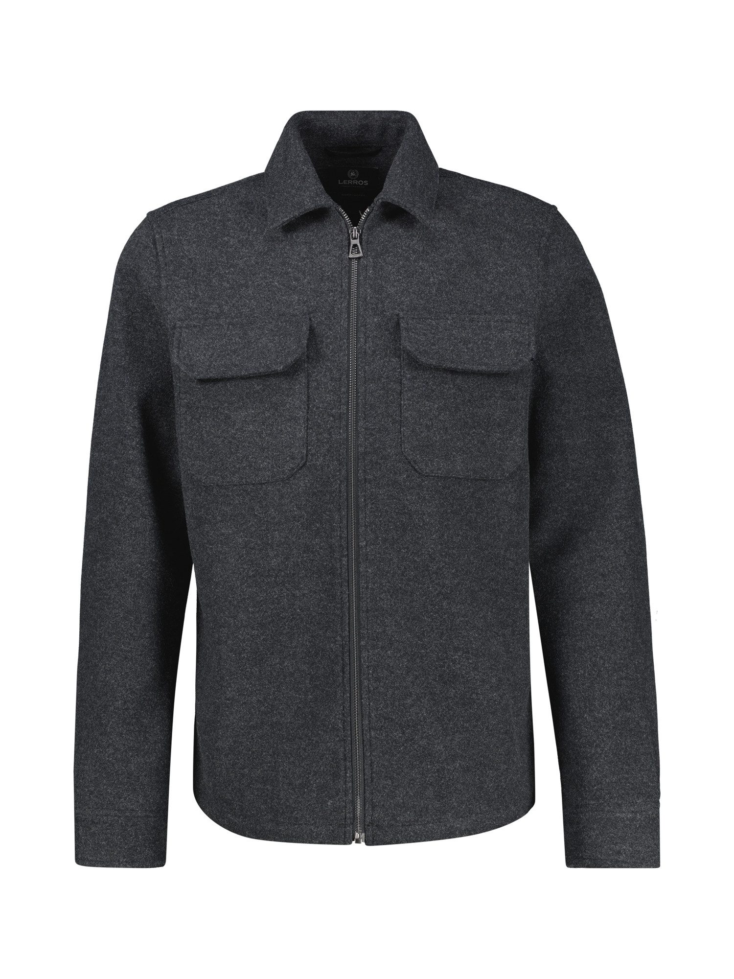 Lerros Overhemd met lange mouwen LERROS Heren Overshirt in urban Style