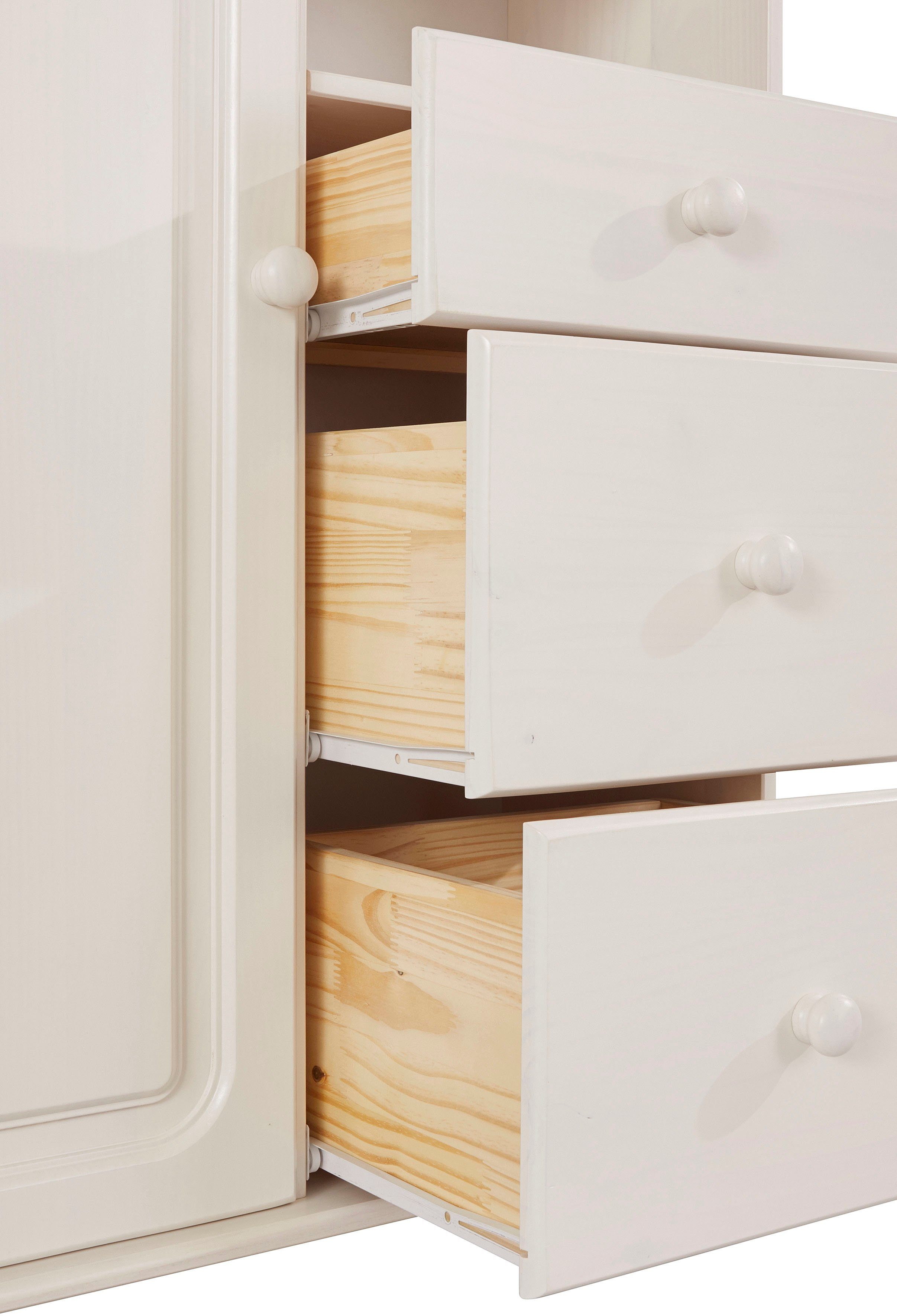 Home affaire Highboard Mette Opbergkast met 3 lades en verstelbare planken