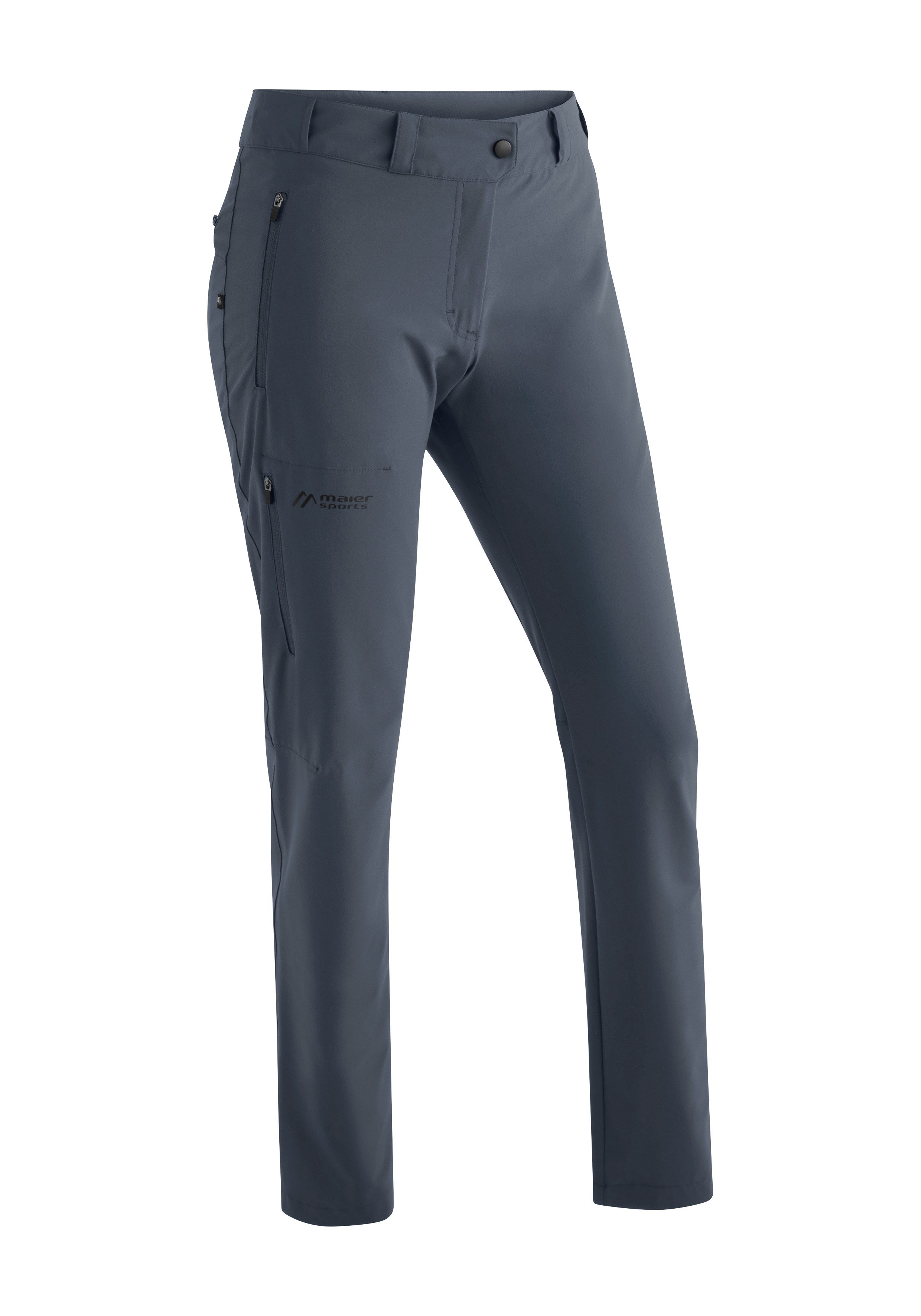 Maier Sports Outdoorbroek Latit slim W Dames wandelbroek lange outdoorbroek trekkingbroek slim