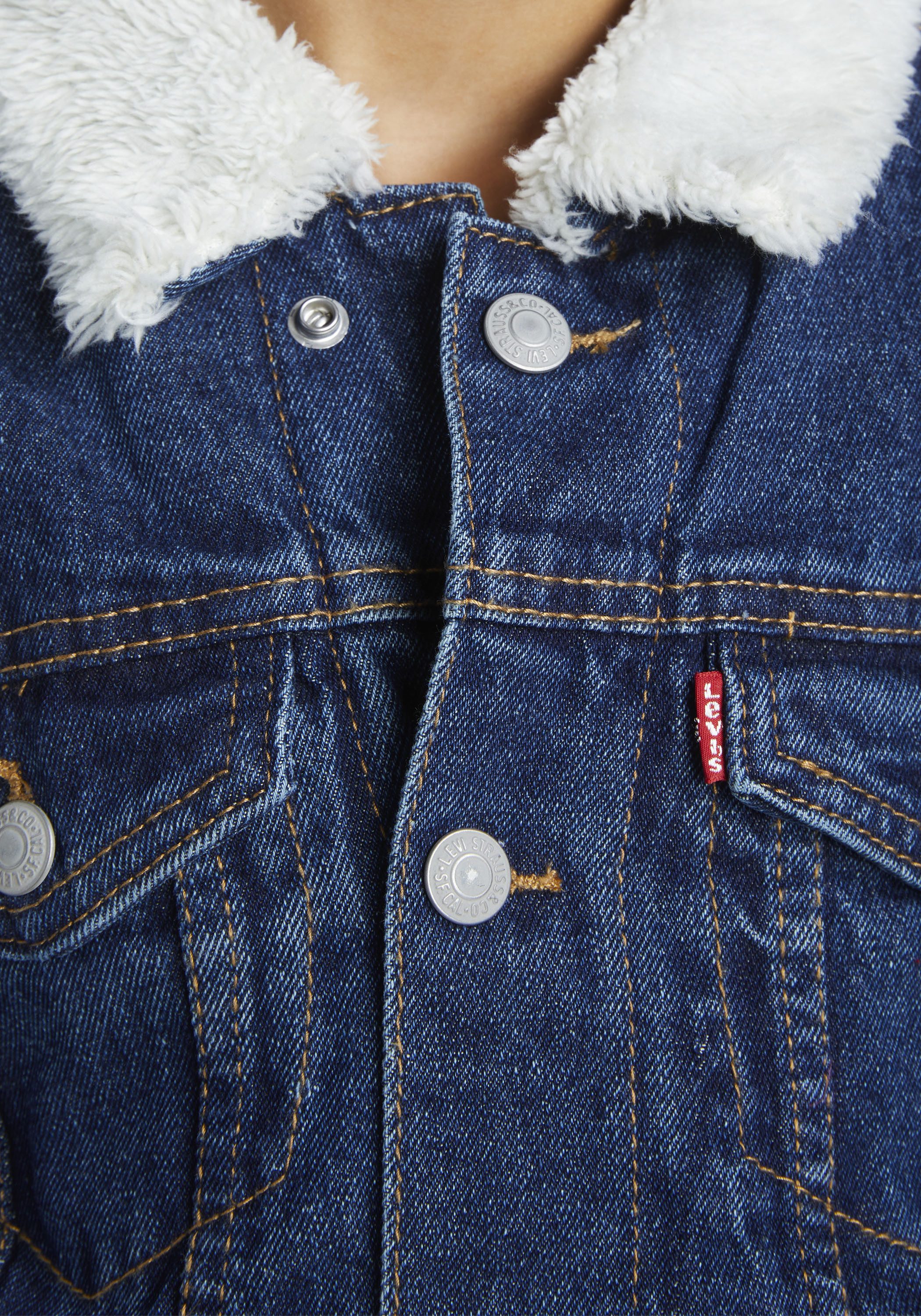 Levi's Kidswear Jeansjack LVN SHERPA TRUCKER