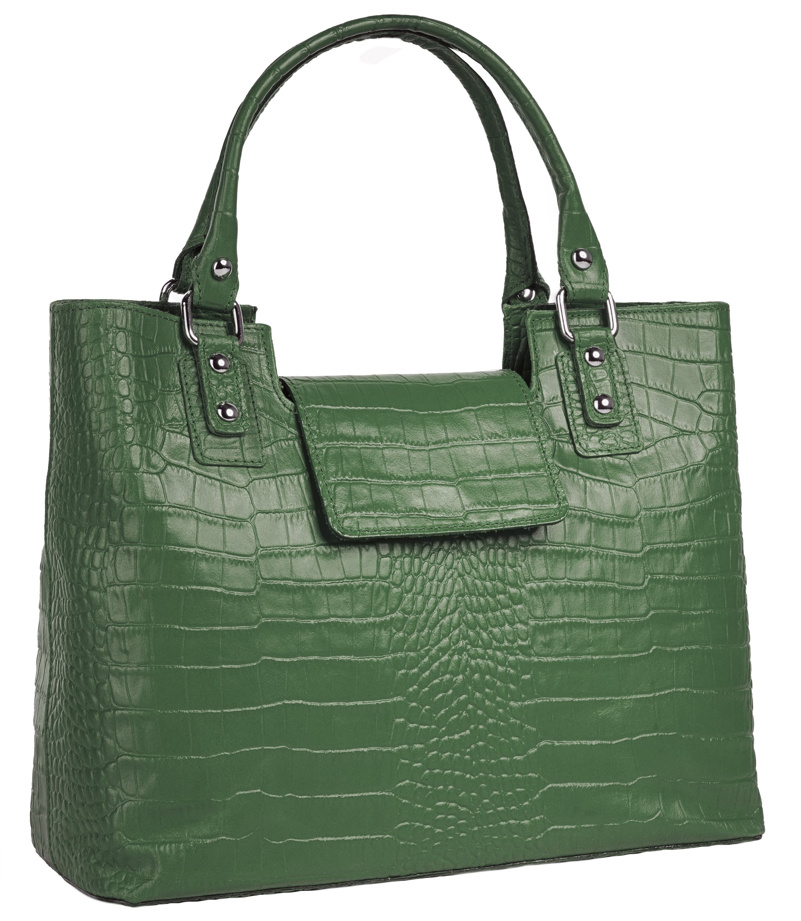 Cluty Tas echt leer, made in italy
