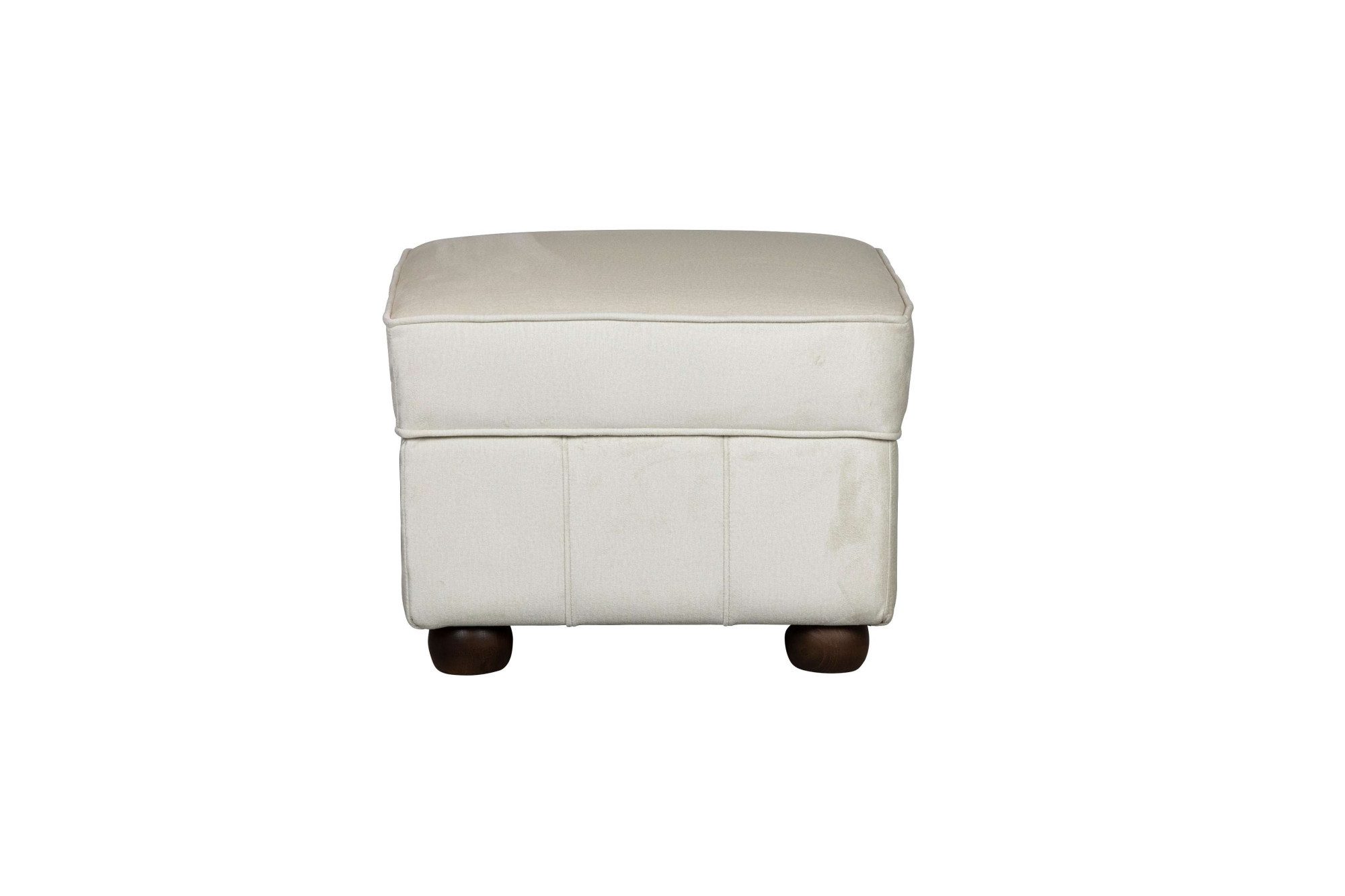 Home affaire Hocker CHARENTE, Chesterfield poef, afmetingen B/D/H: 55/55/73 cm