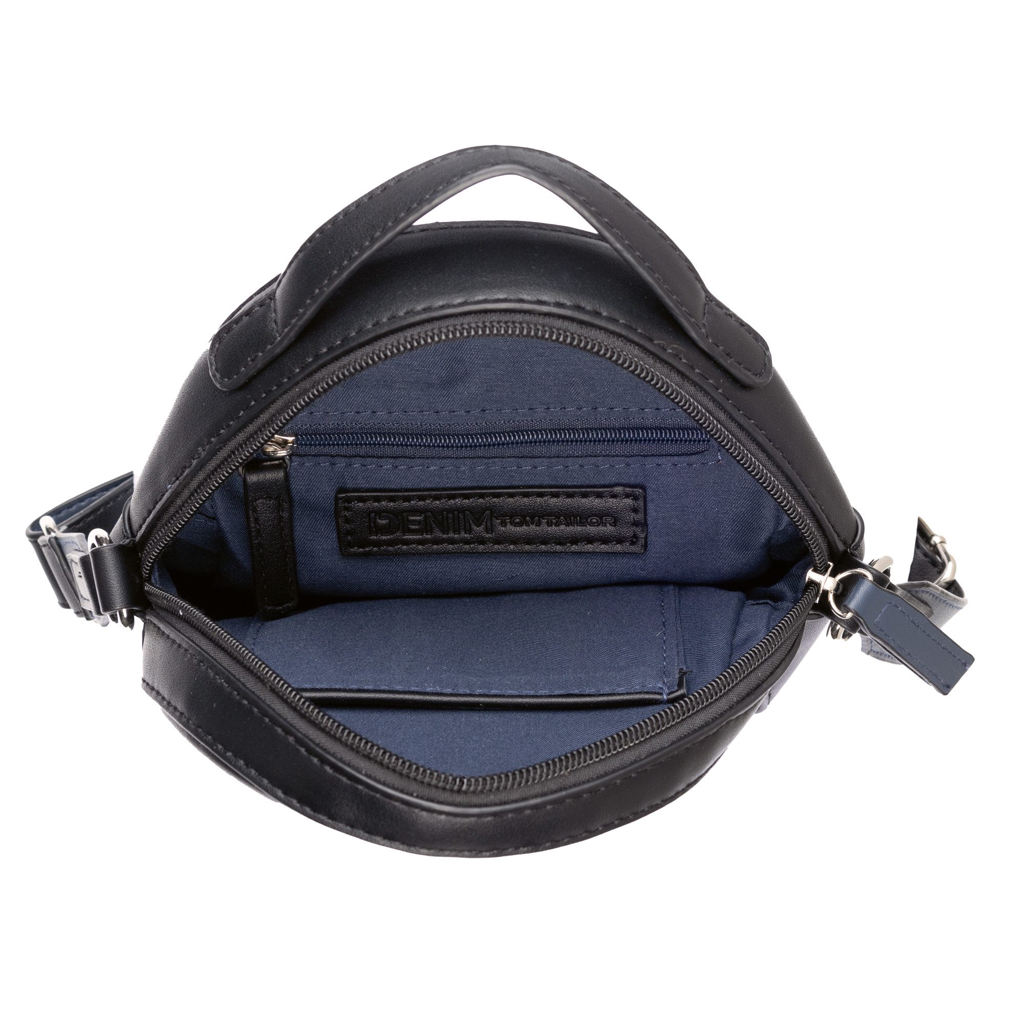 Tom Tailor Denim Schoudertas Periya van hoogwaardig imitatieleer met speciale snit