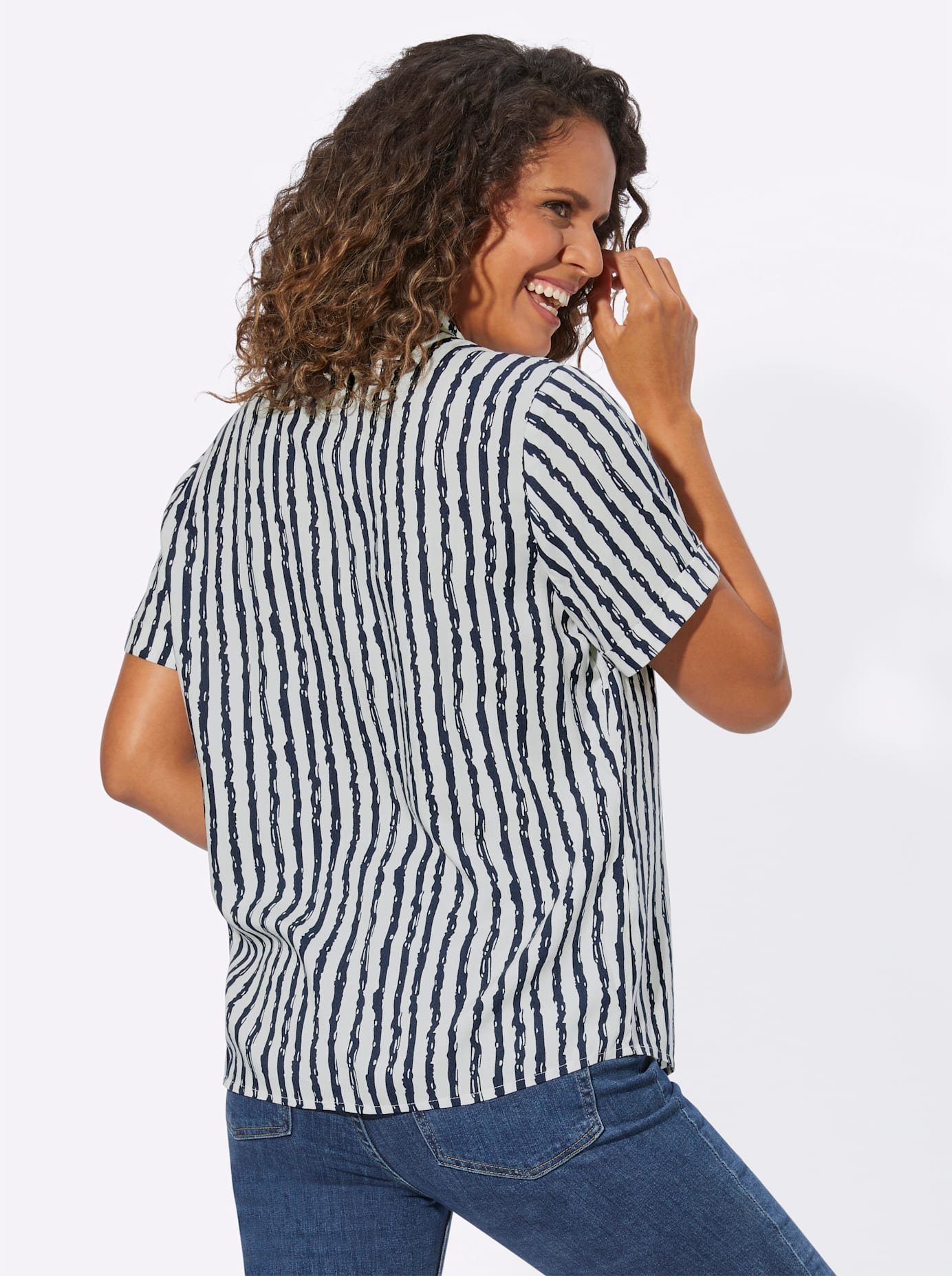 Casual Looks Blouse met korte mouwen