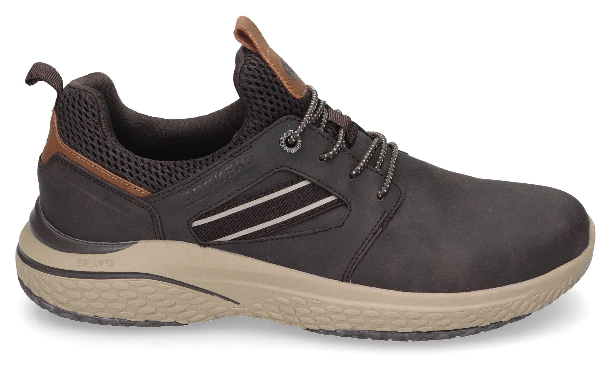 Dockers by Gerli Sneakers vrijetijdsschoen, veterschoen met zacht gevoerde inlegzool