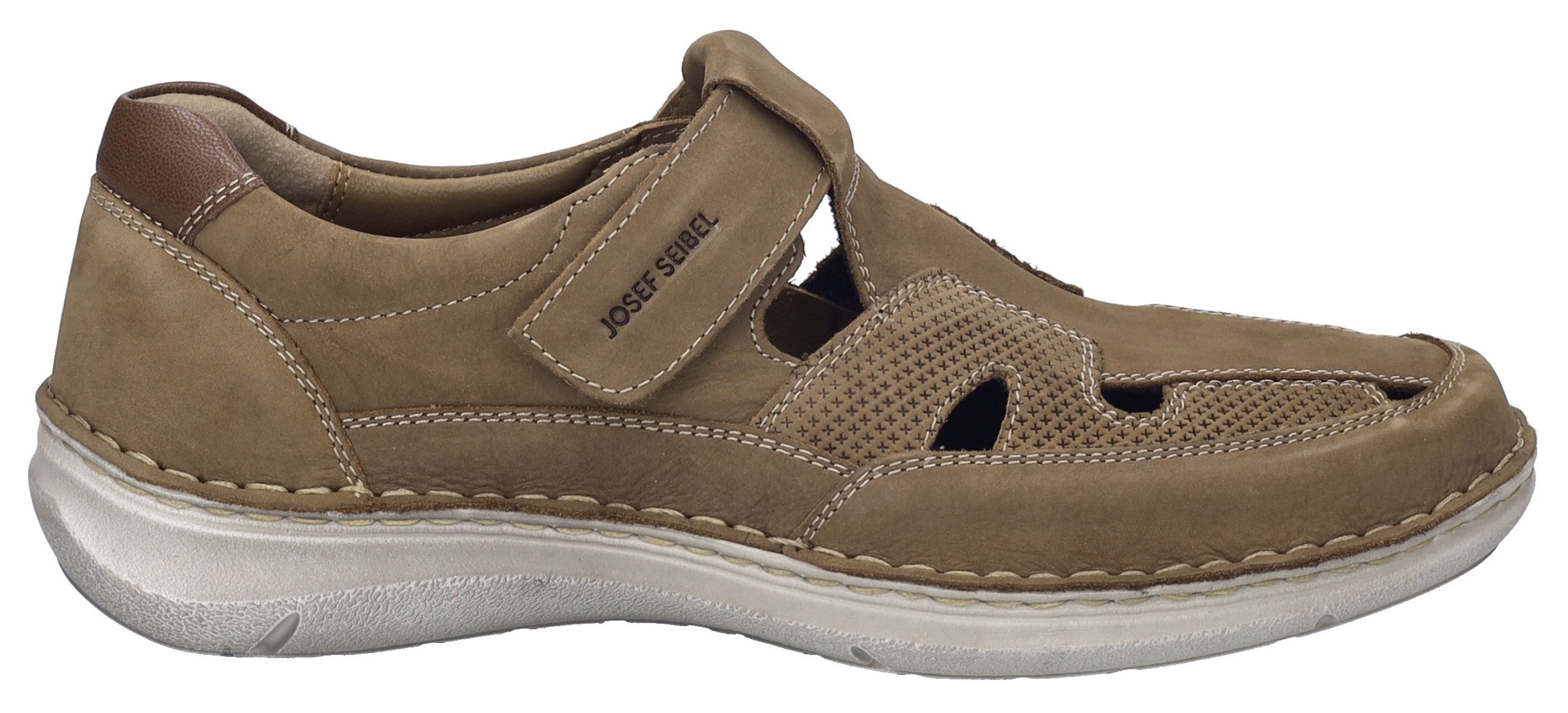 Josef Seibel Klittenbandschoenen New Anvers 81 , bakkersandaal, comfortabele schoen, lage schoen in breedte k (zeer breed)