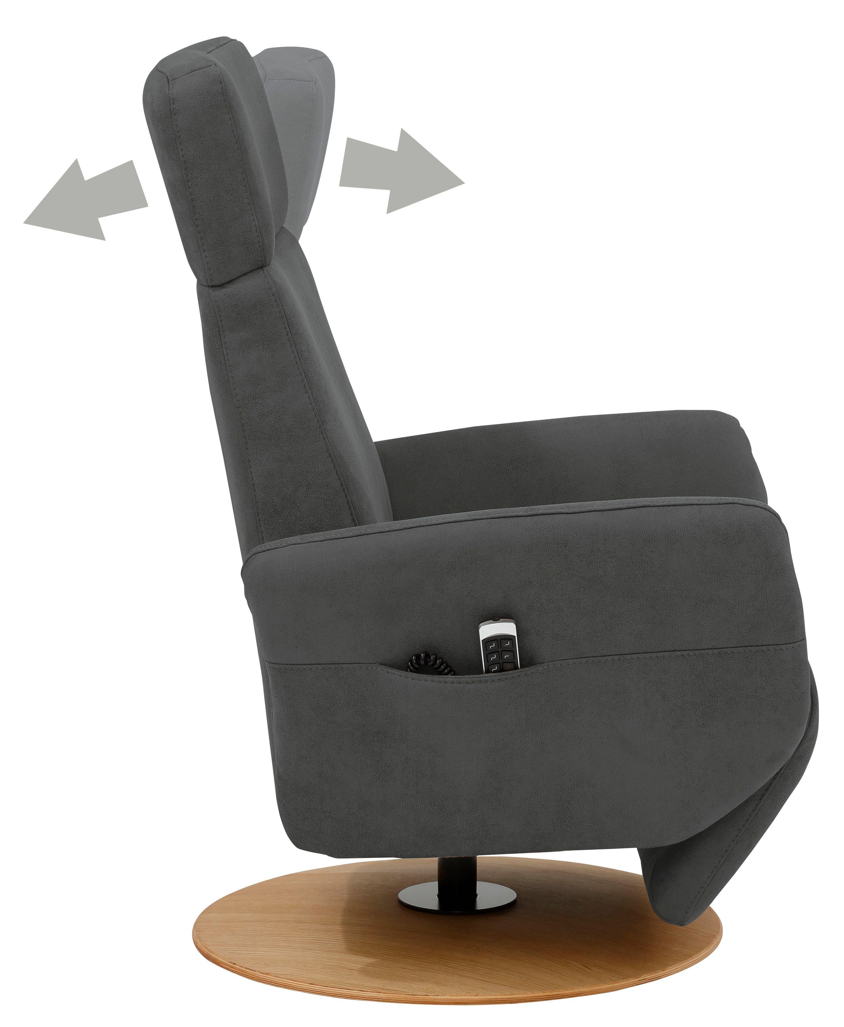 sit&more Relaxfauteuil Cobra naar keuze met 2 motoren, 2 motoren en accu of met 2 motoren