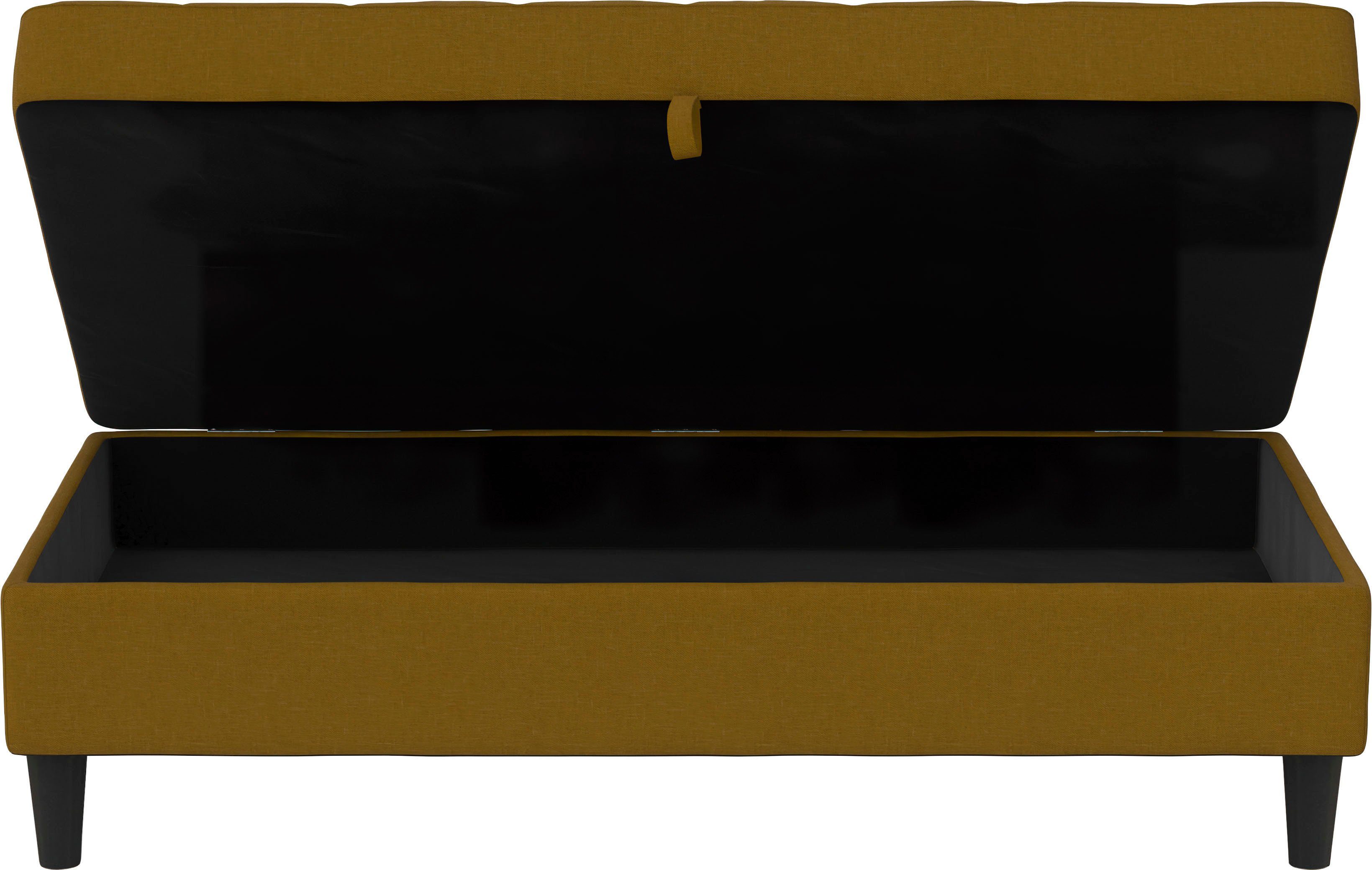 Dorel Home Hocker met bergruimte Presley Hocker met bergruimte, vrij plaatsbaar, zithoogte 43 cm