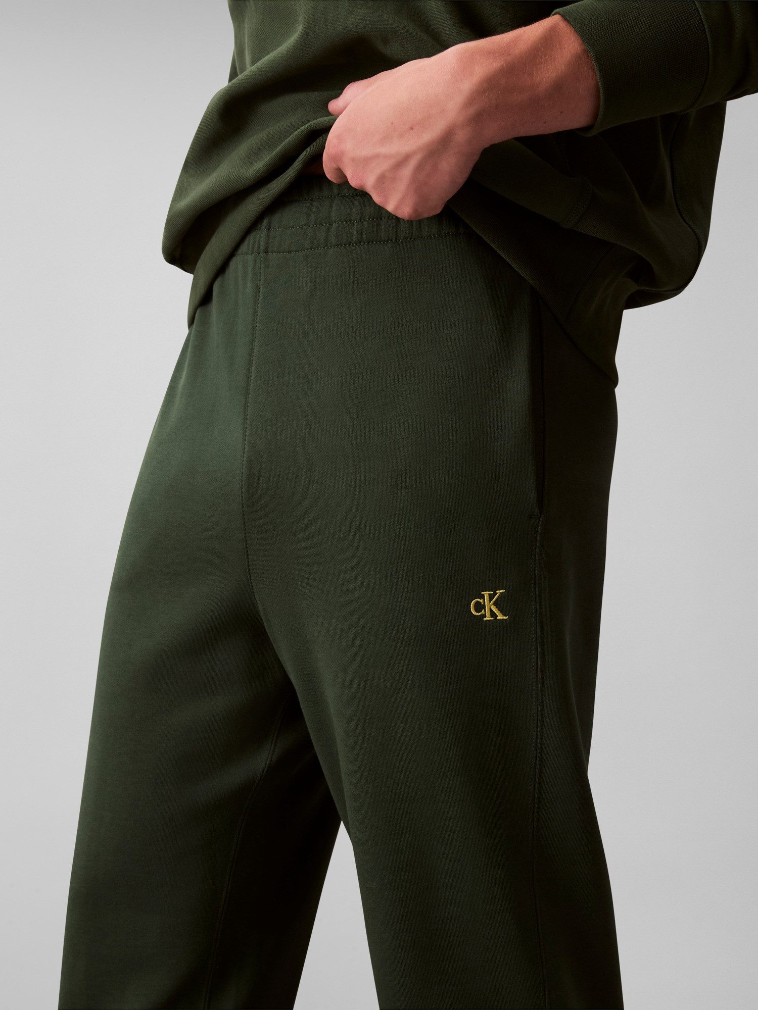 Calvin Klein Sweatbroek EU 350TERRY MONOGRAM JOGGER