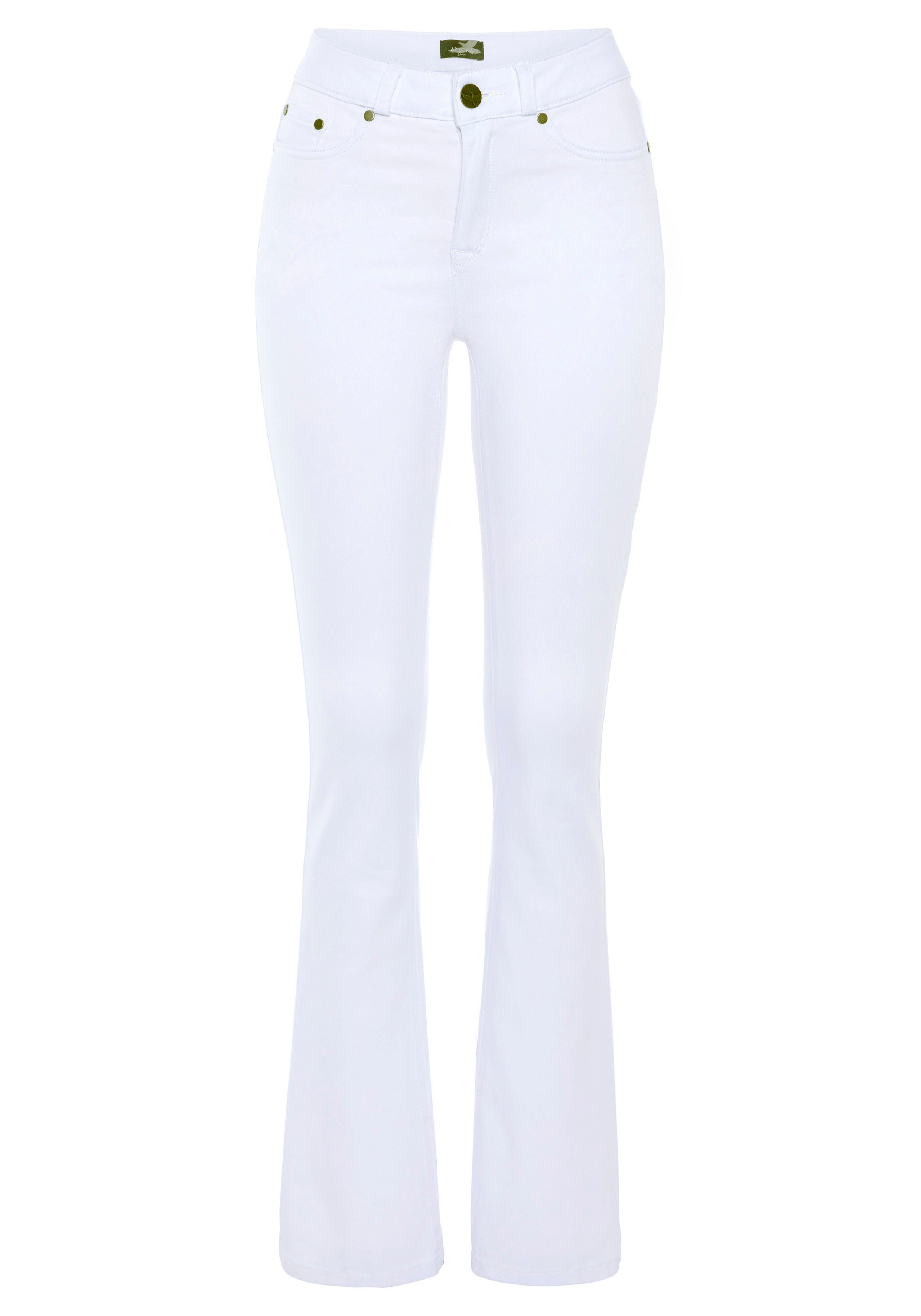 Arizona Bootcut jeans Ultra Soft elastische pasvorm, uitlopende pasvorm, hoge taille