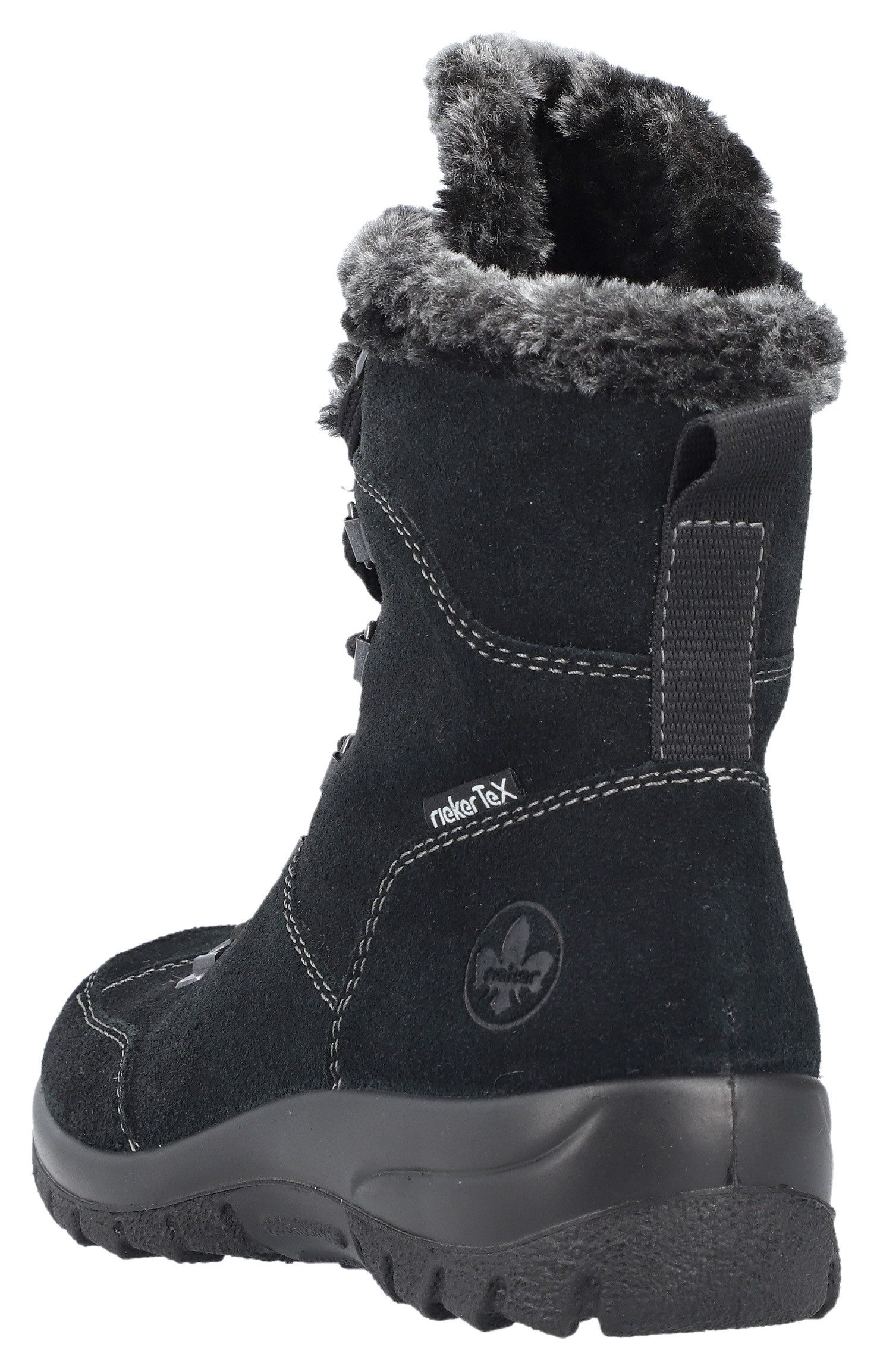 Rieker Winterlaarzen , veterschoenen, enkellaars met waterafstotende riekertex-membraan