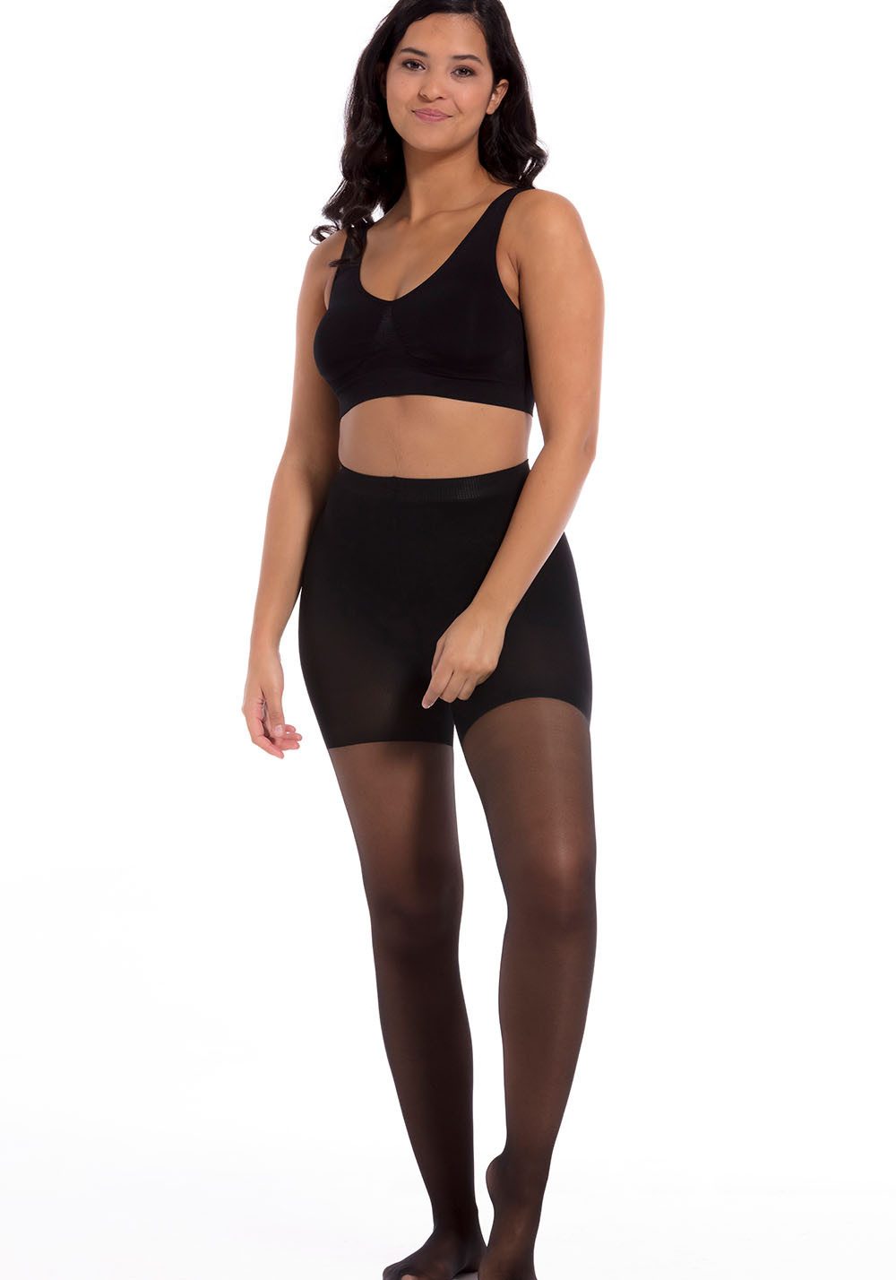 Magic Body Fashion Panty met geïntegreerde shorts met vaste vormgeving