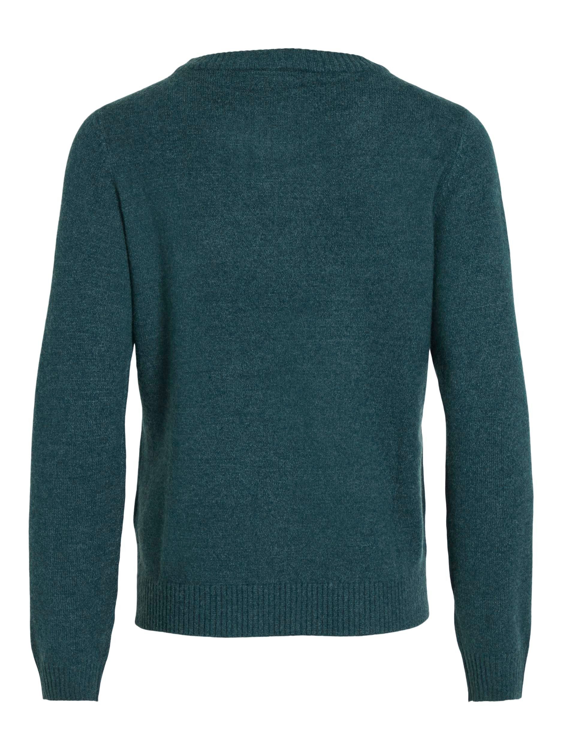 Vila Trui met ronde hals VIRIL O-NECK L/S KNIT TOP - NOOS