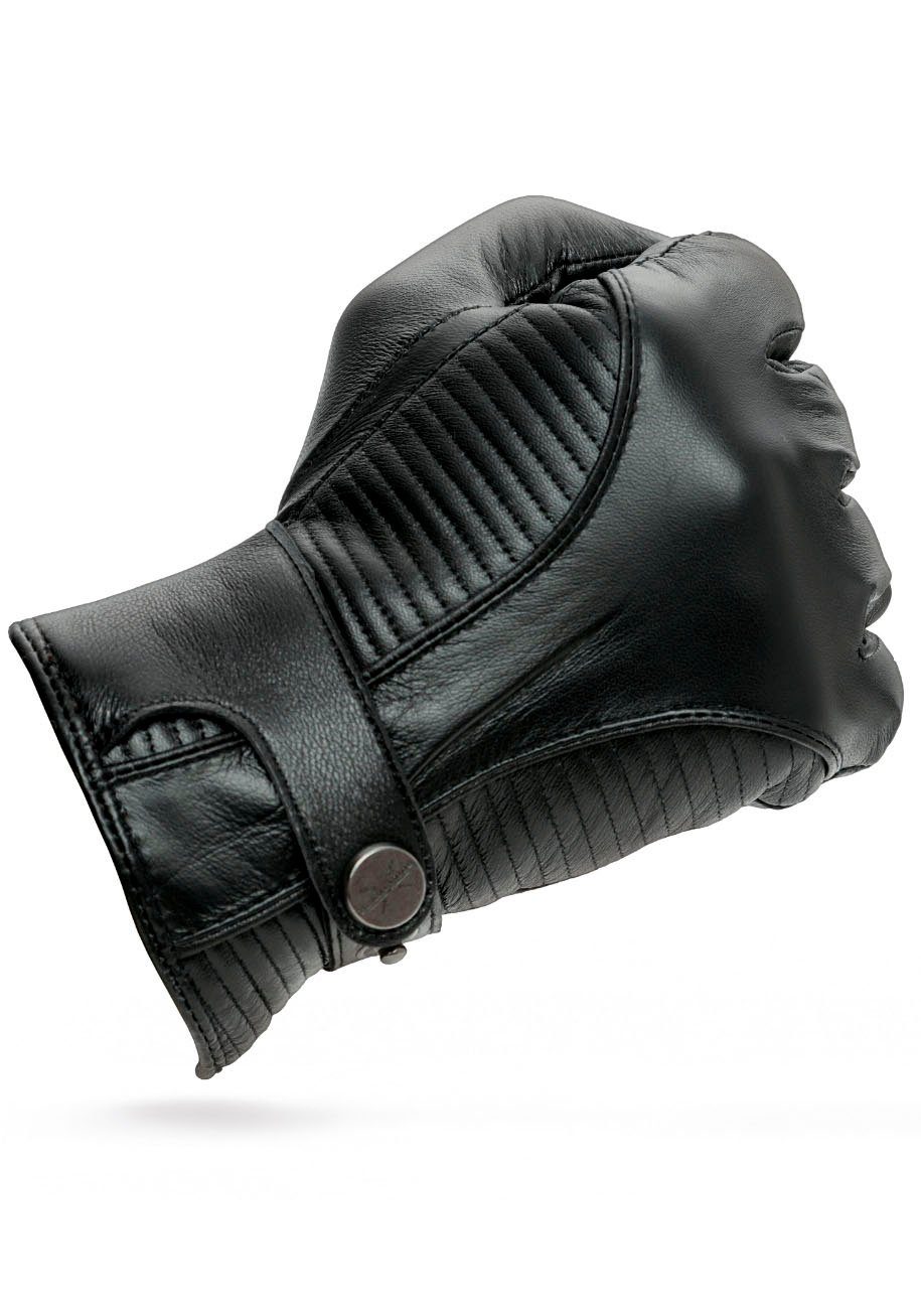 PEARLWOOD Leren handschoenen Handpalm met padding voor rijcomfort (1 paar)