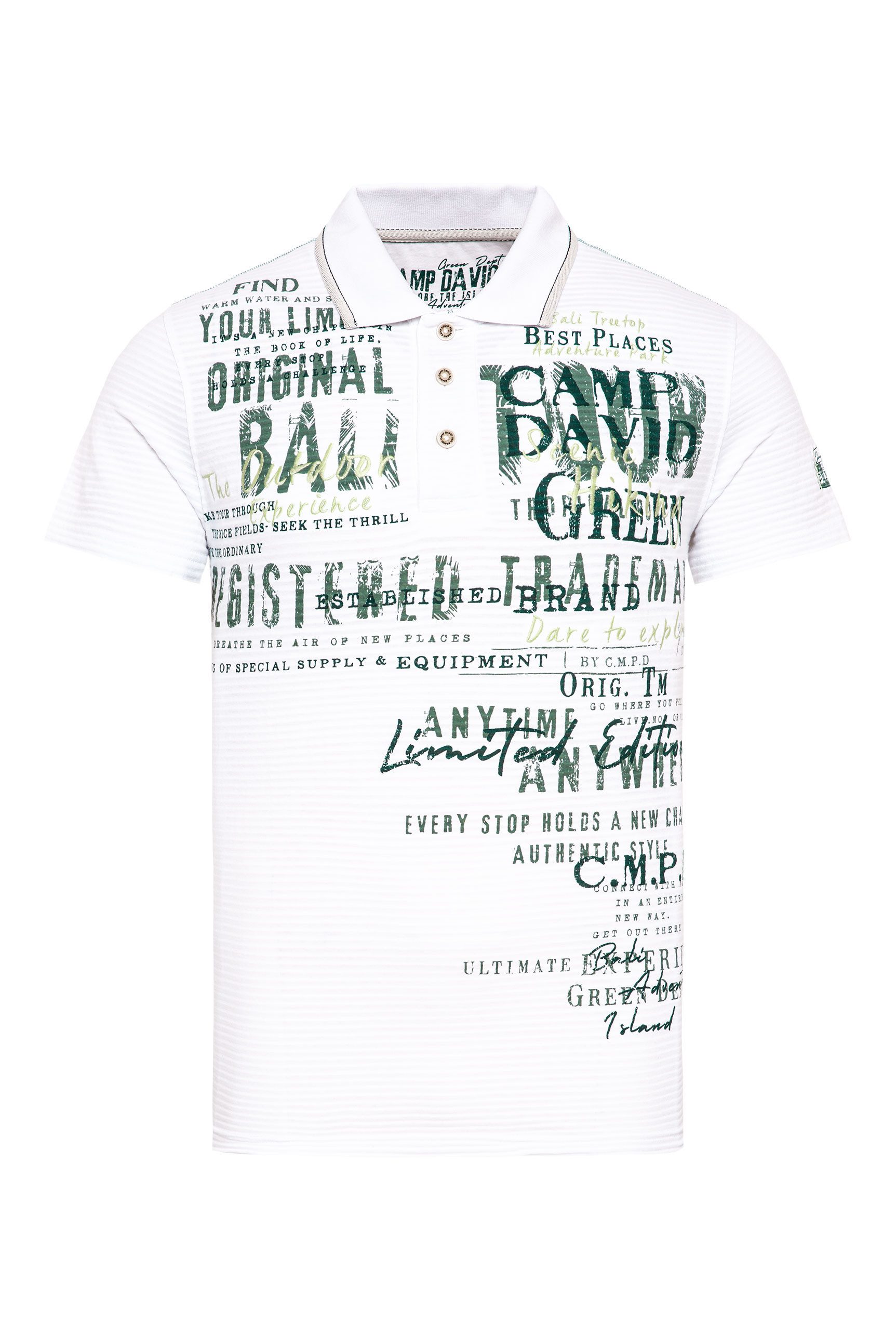 CAMP DAVID Poloshirt