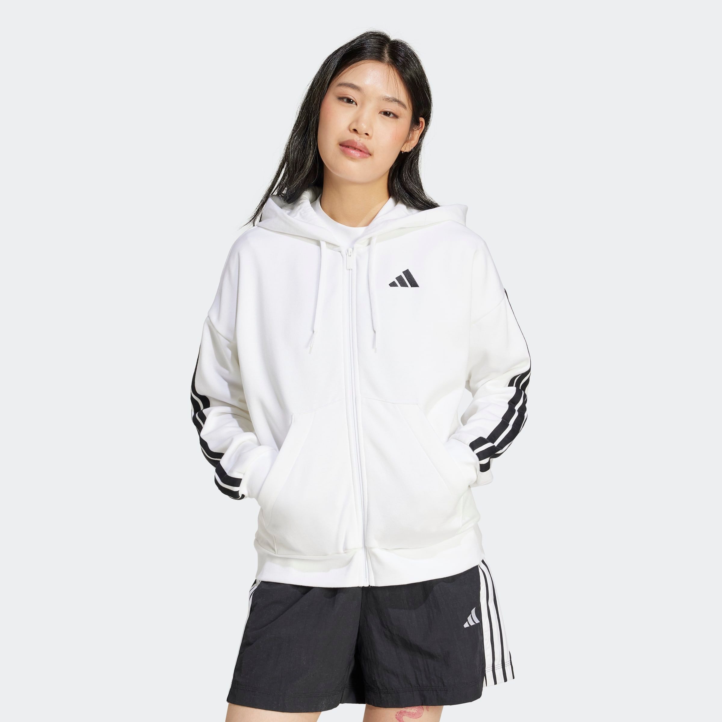 adidas Sportswear Hoodie W 3S FL FZ HD