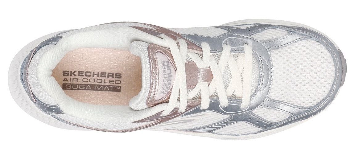 Skechers Sneakers GO RUN CONSISTENT 2.0 Retro sneaker, veterschoen met metallic accenten