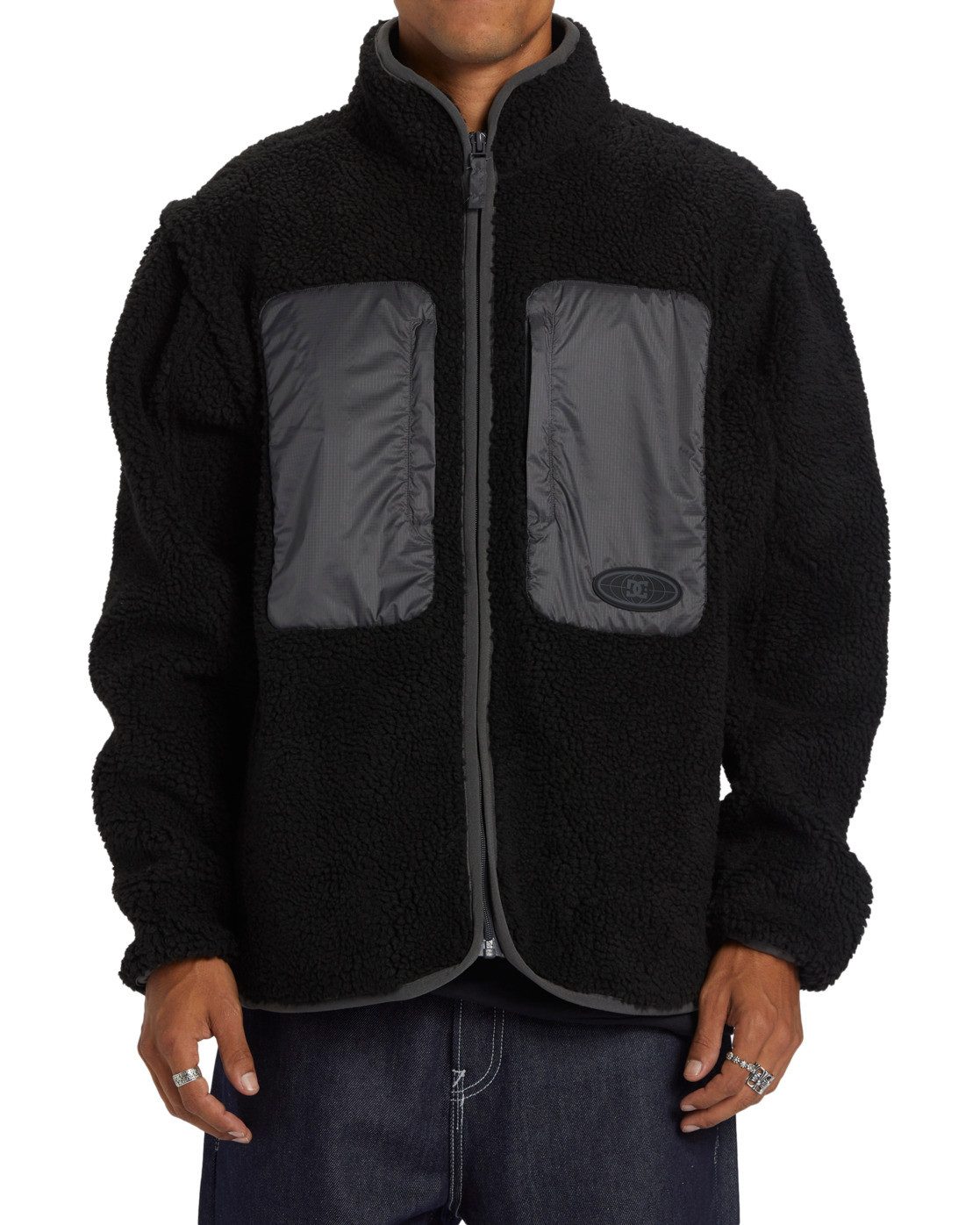 DC Shoes Sweatvest Traverse heren vesten maat L zwart