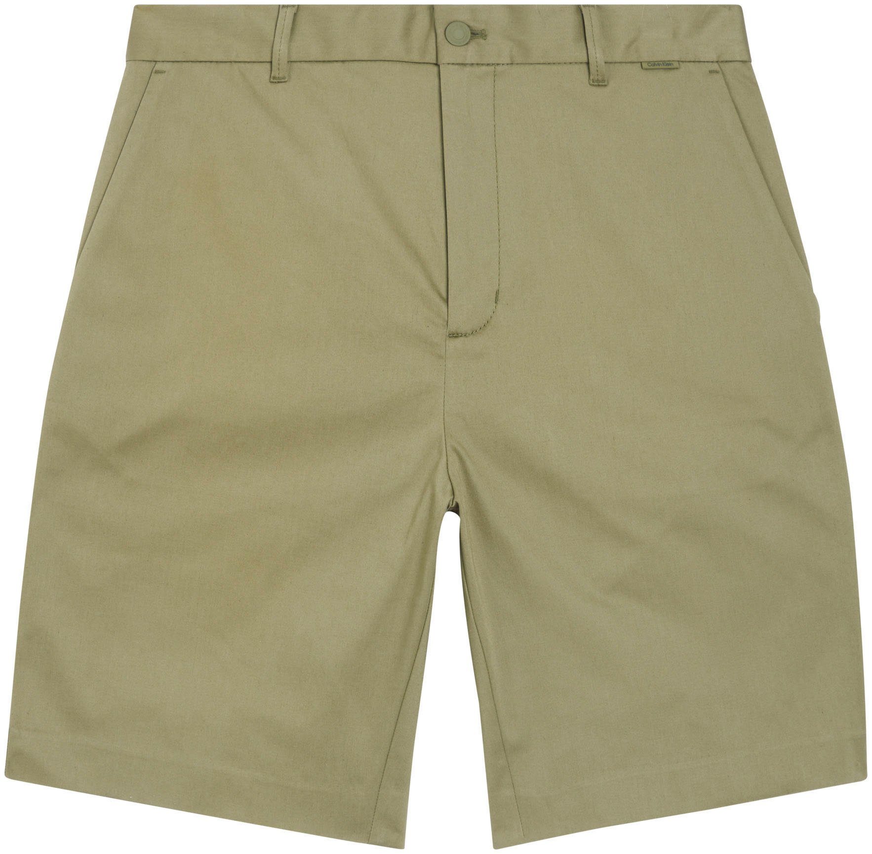 Calvin Klein Chino-short SATEEN STRETCH REGULAR STRAIGHT