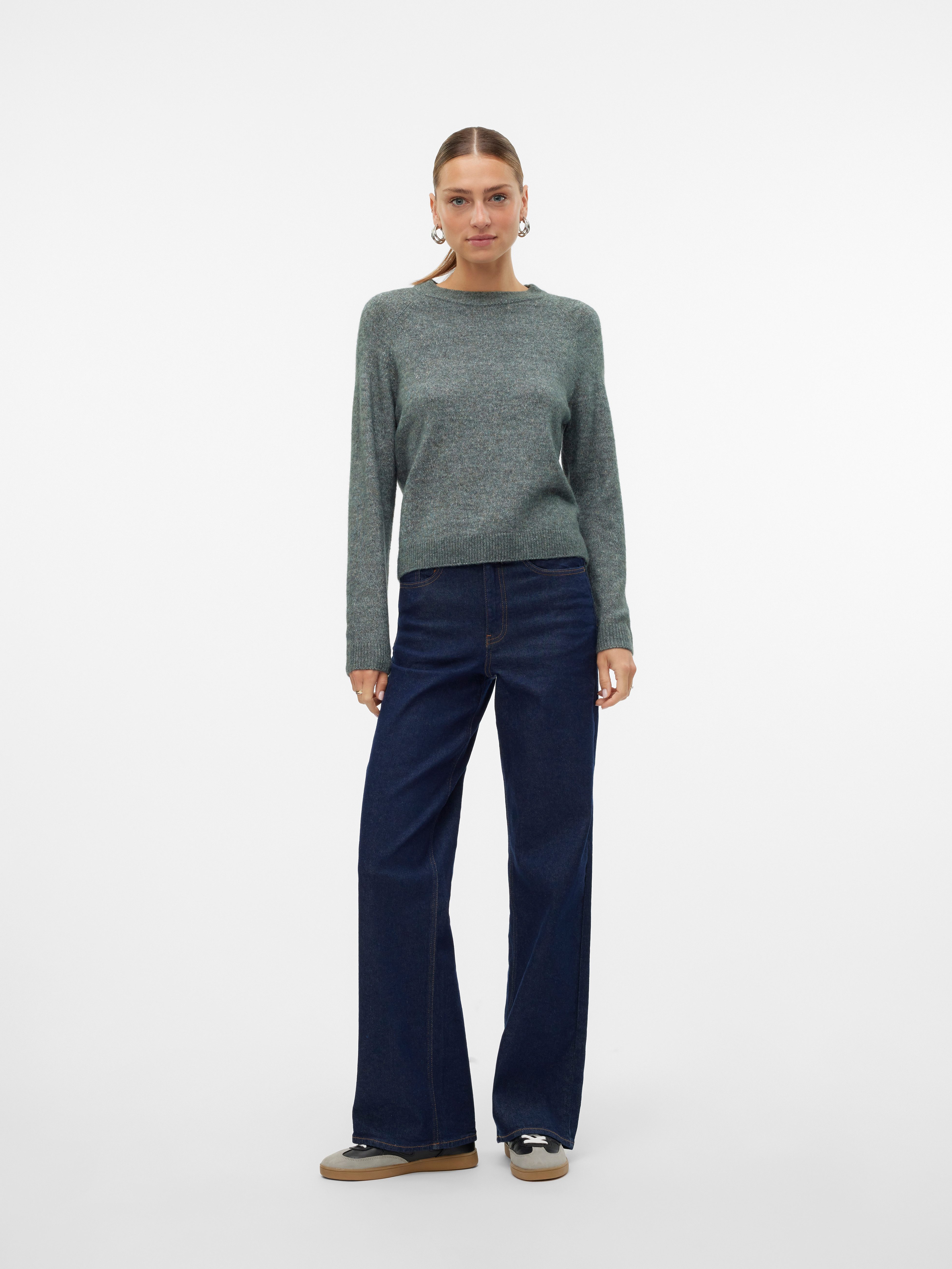 Vero Moda Trui met ronde hals VMFILUCA LS O-NECK PULLOVER GA NOOS