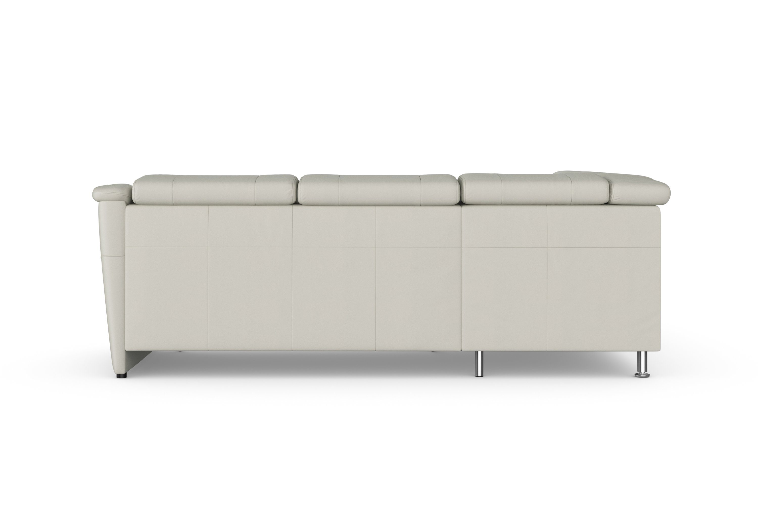 sit&more Hoekbank Freetown L-vorm met verstelbare hoofdsteun en comfortabele binnenvering