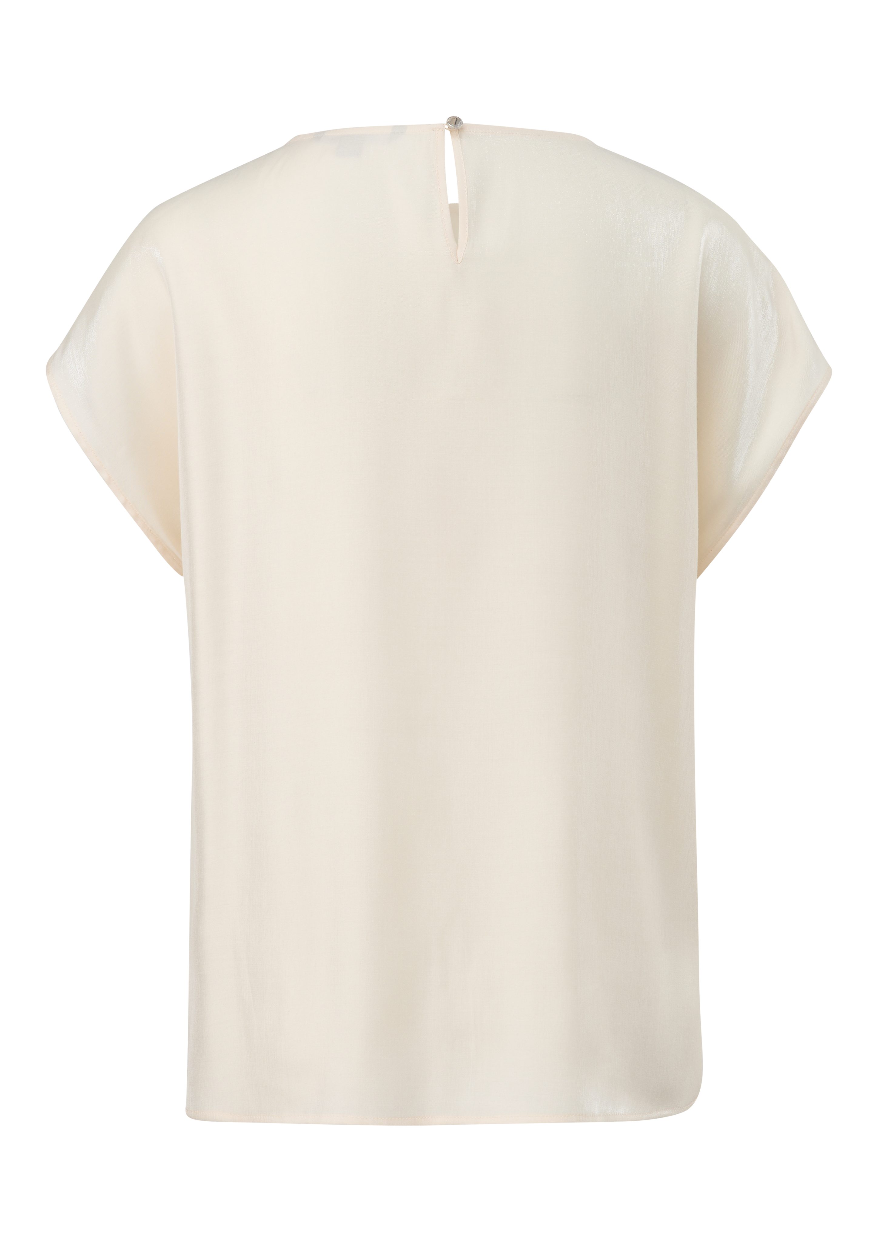 Comma T-shirt met uitsnijding aan de voorkant