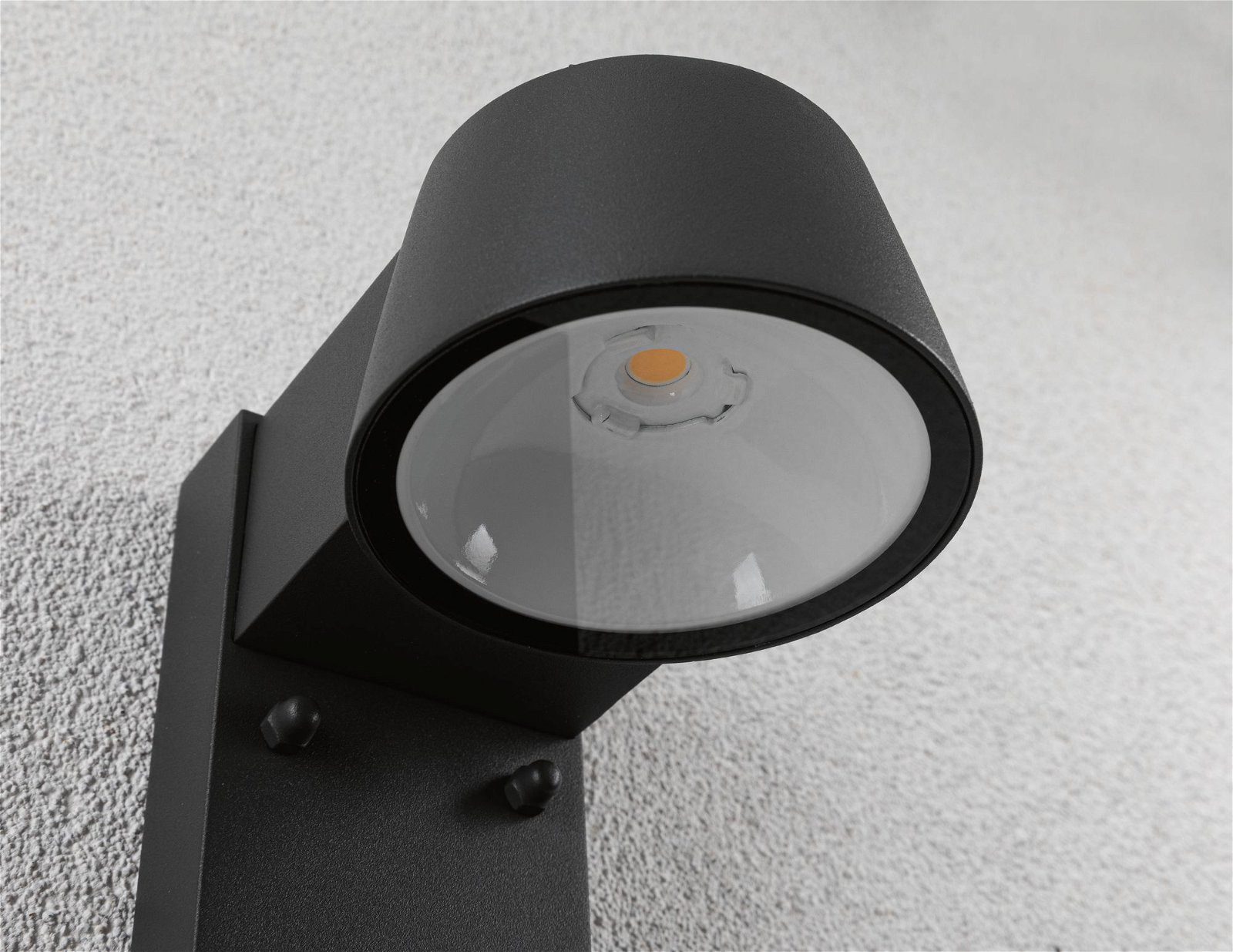 Paulmann Led-wandlamp voor buiten Capea IP44 96x153mm 3000K 6W 500lm 230V antraciet aluminium (1 stuk)