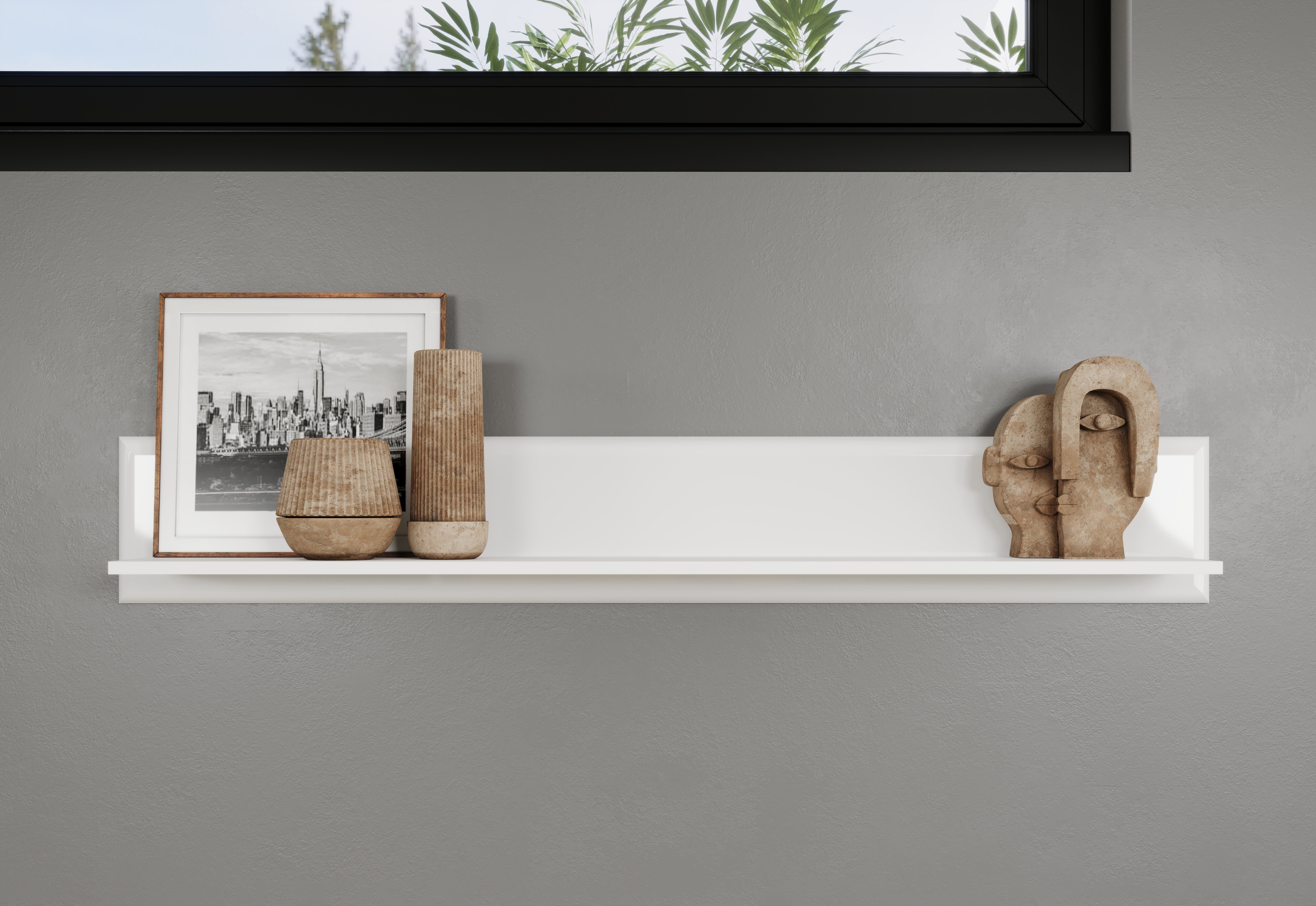 INOSIGN Wandrek Graz Afmetingen opgebouwd (BxDxH in cm): 150x23x22 - Hoogglans fronten (1 stuk)