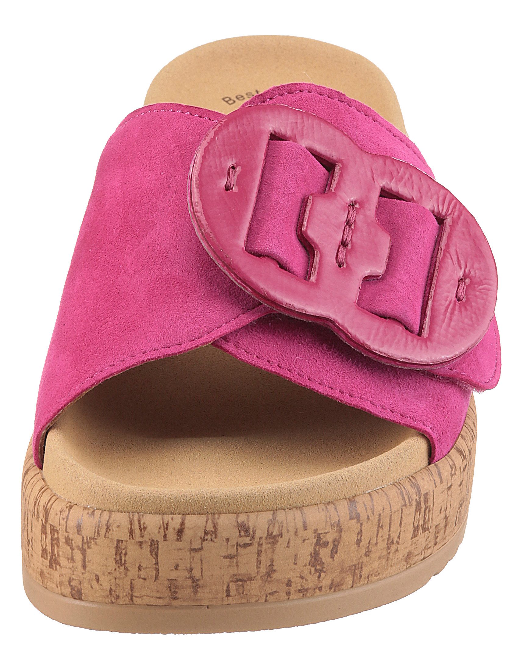Gabor Slippers , plateau, zomerschoen, comfortabele schoen, best fitting voor goede pasvorm