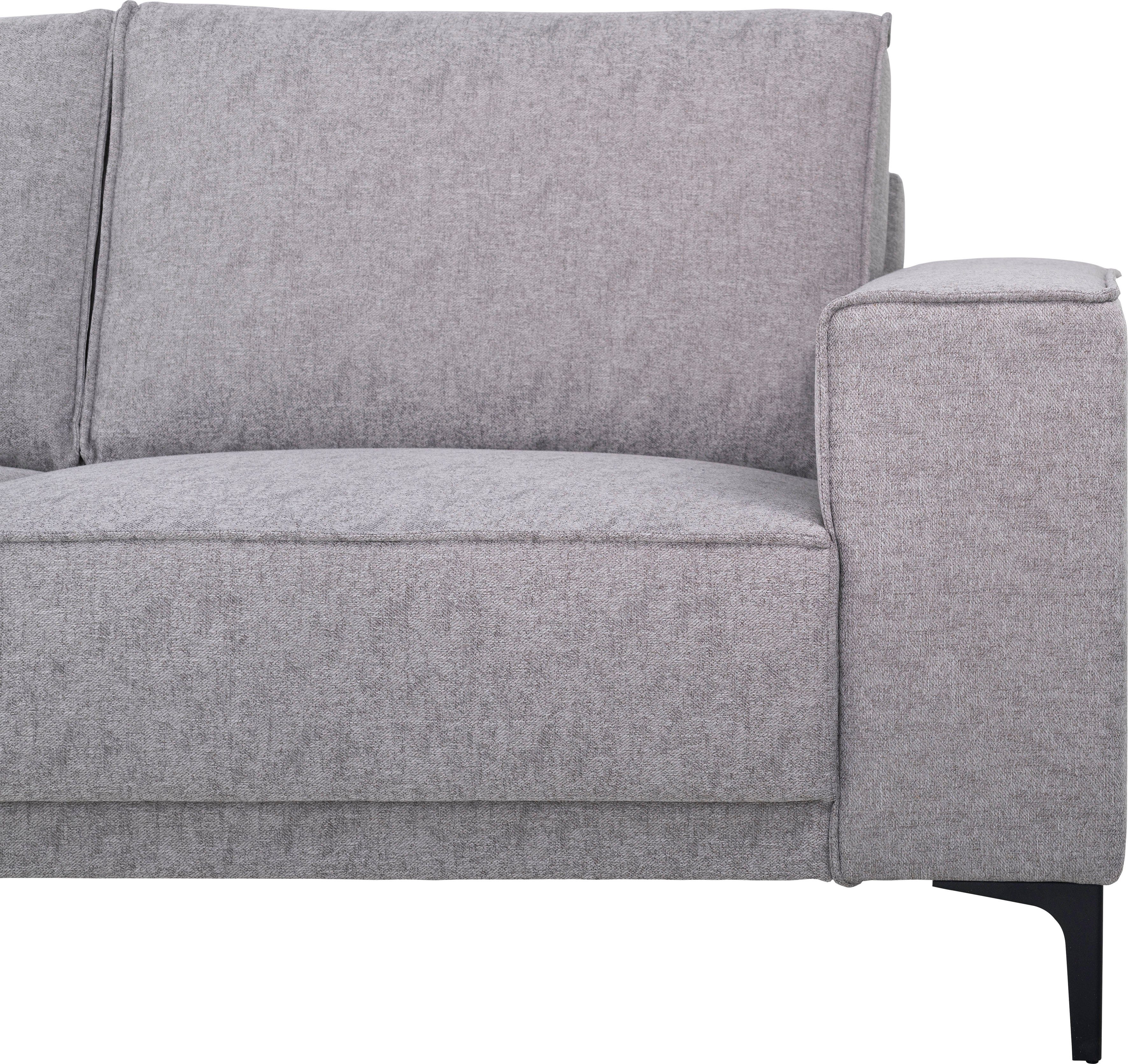 Places of Style Hoekbank Oland 280 cm, in tijdloos design en hoogwaardige afwerking