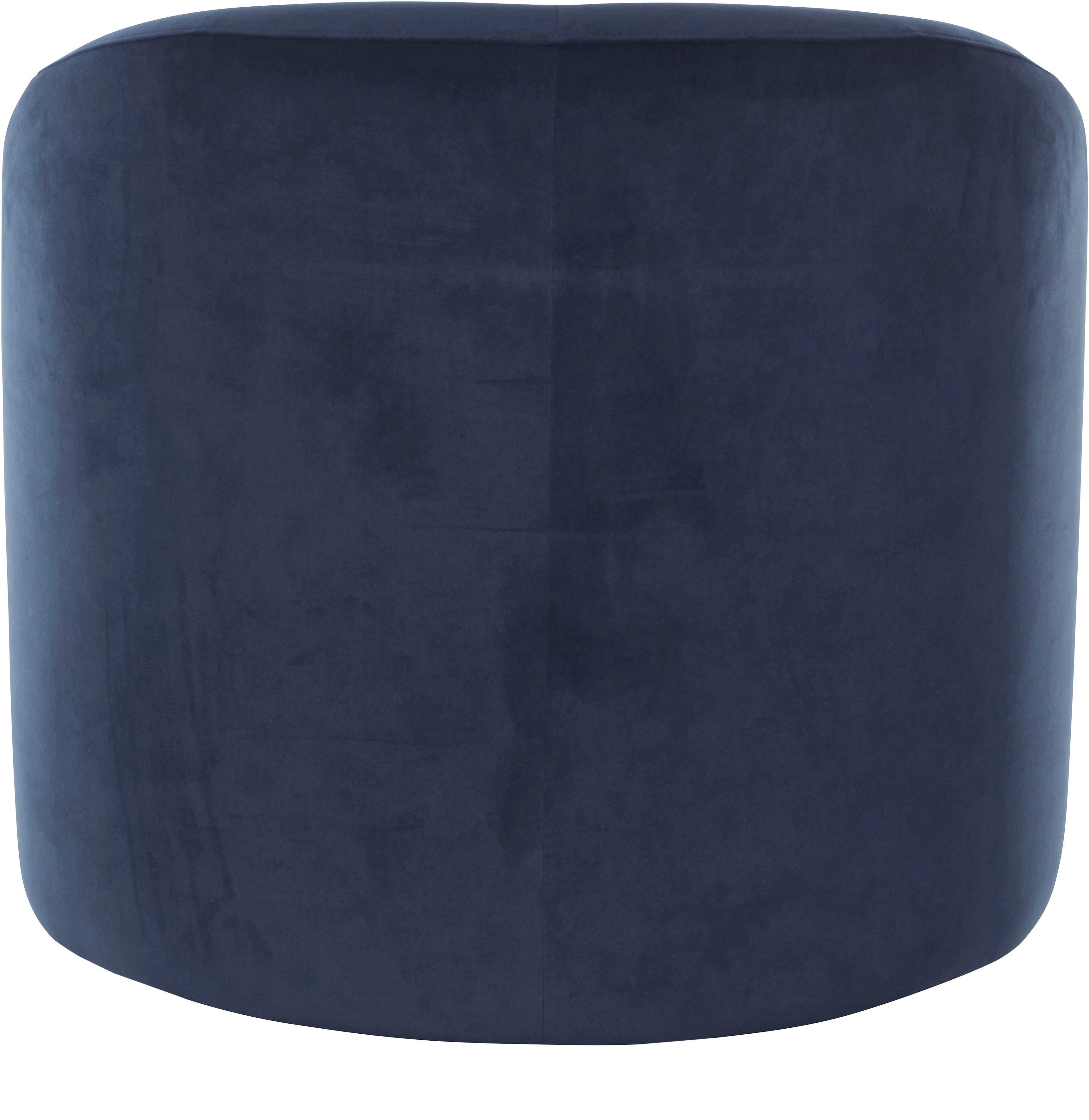 LeGer Home by Lena Gercke Draaibare fauteuil Dilara Stoel afgeronde rugleuning en front, in 3 stofkwaliteiten