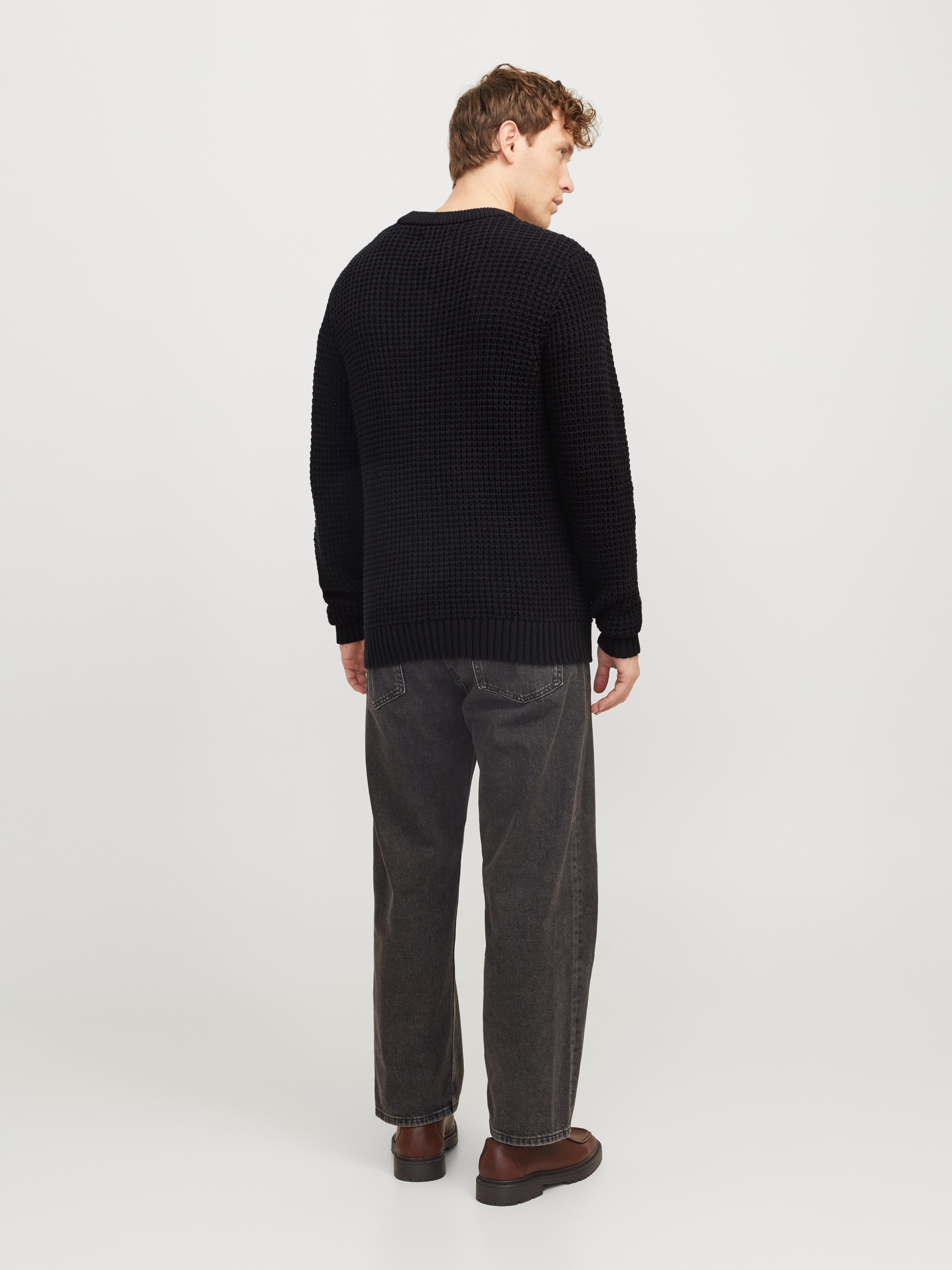 Jack & Jones Trui met ronde hals JCOZION KNIT CREW NECK BF