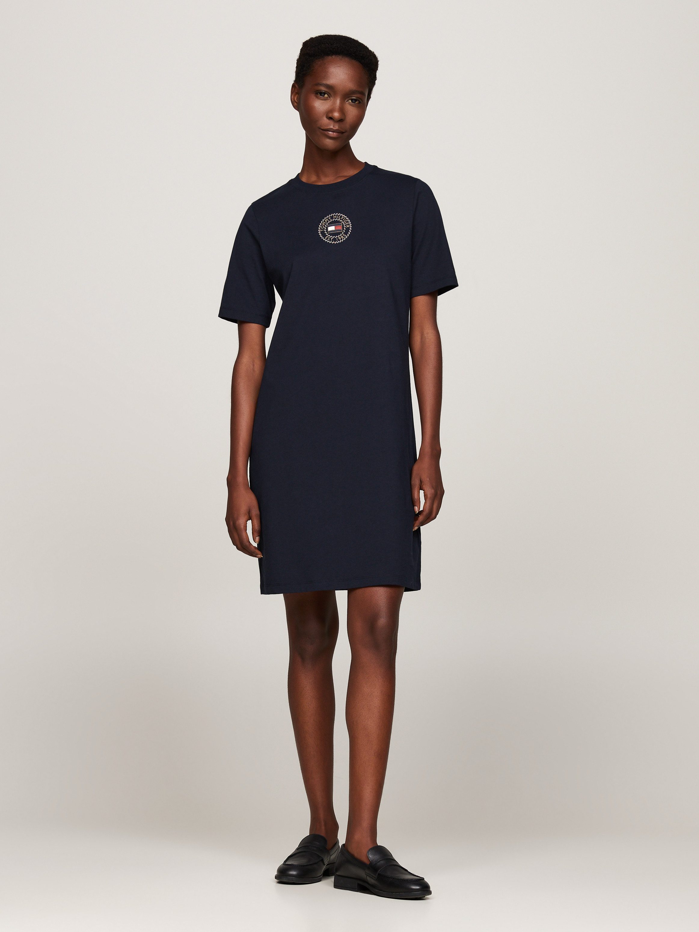 Tommy Hilfiger Shirtjurk REG NAUTICAL TEE DRESS SS