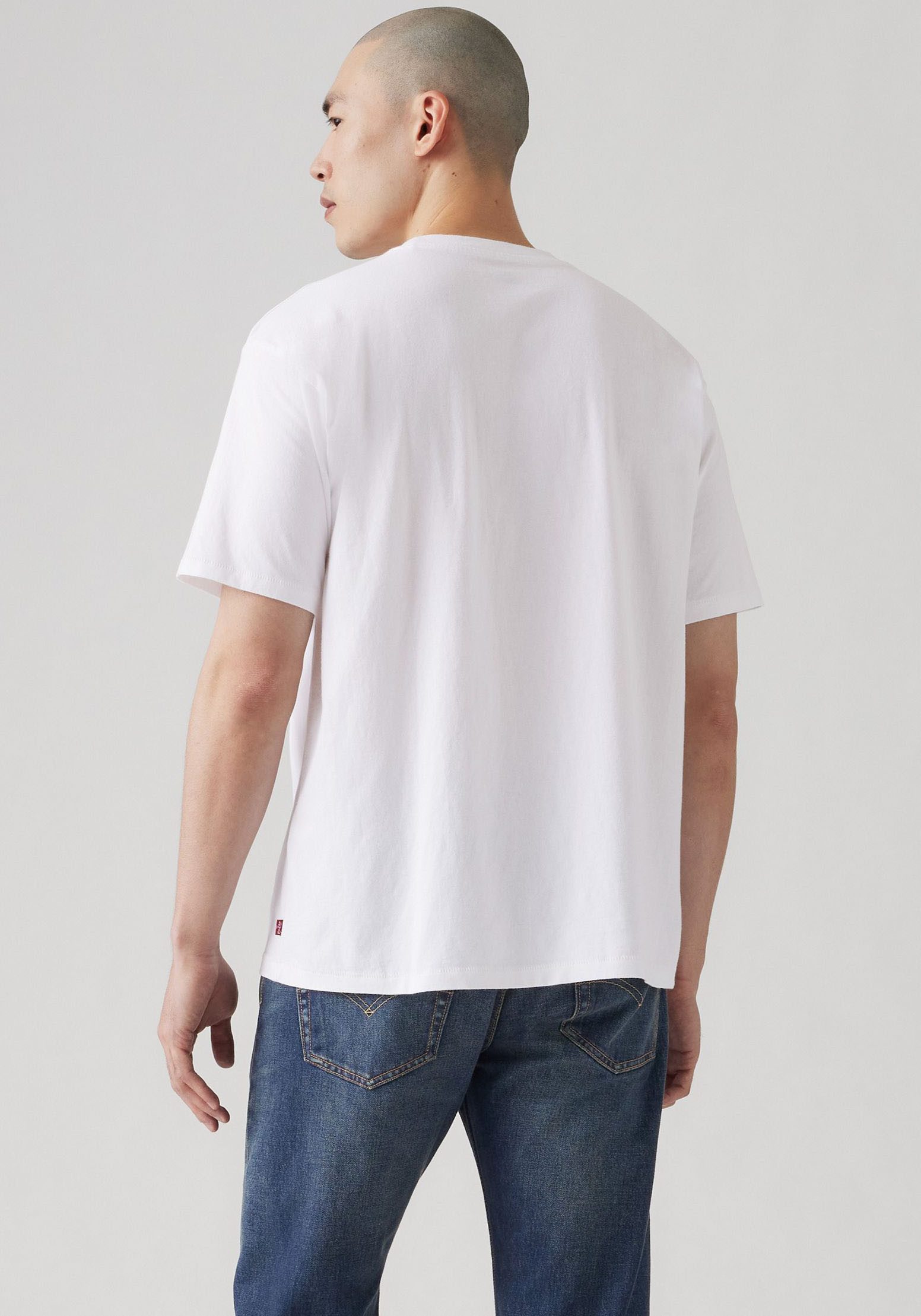 Levi's® Shirt met ronde hals LE RED TAB VINTAGE TEE in klassiek levi's® ontwerp