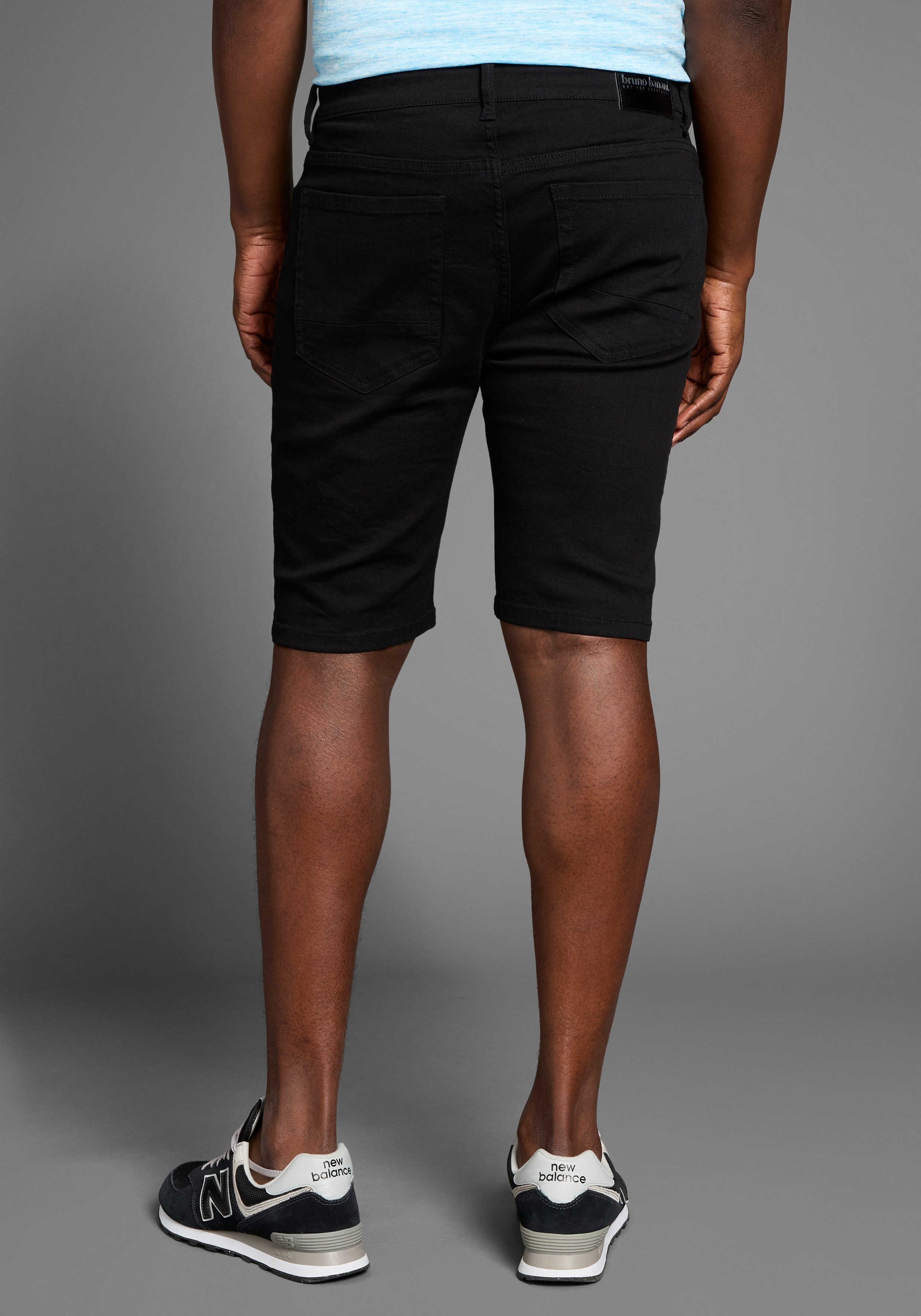 Bruno Banani Jeansshort Hutch-Shorts lage taillehoogte