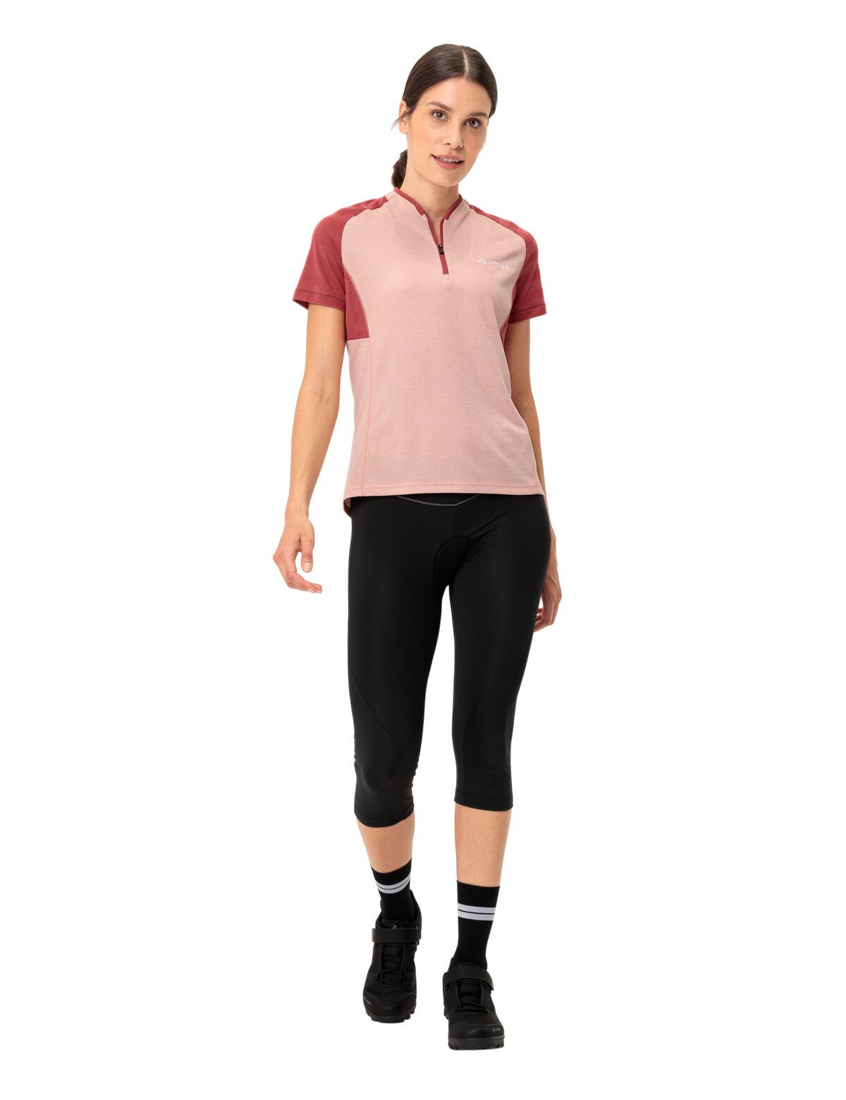 VAUDE Fietsshirt Fiets shirt met materiaalinzetten