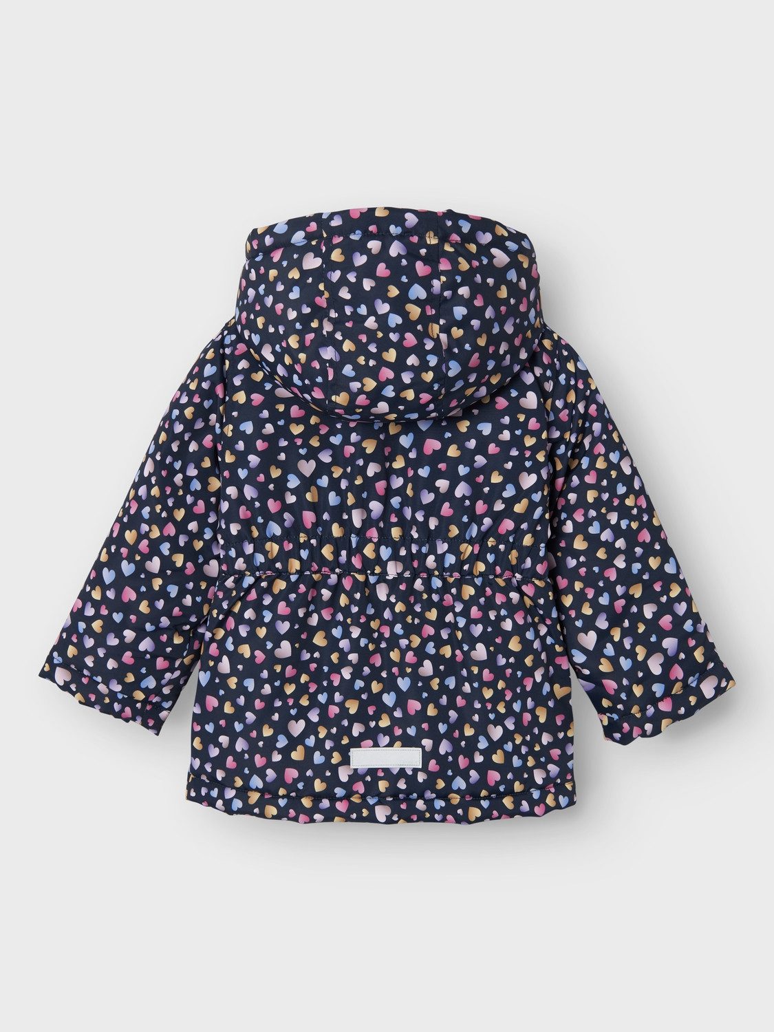 Name It Functioneel jack NMFMAXI JACKET AOP NOOS Afneembare capuchon voor veiligheid, decoratieve, reflecterende details