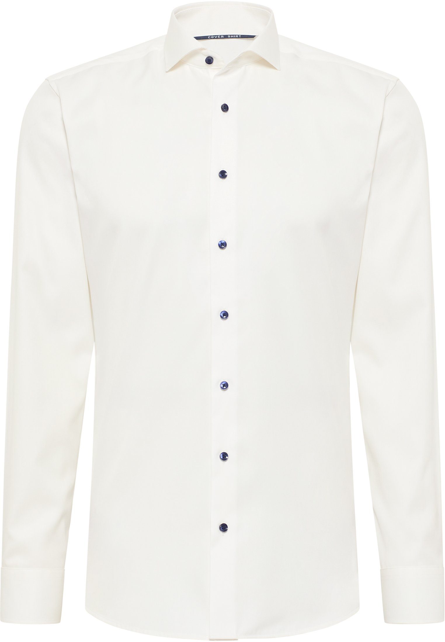 Eterna Overhemd met lange mouwen Slim fit NON IRON (strijkvrij)