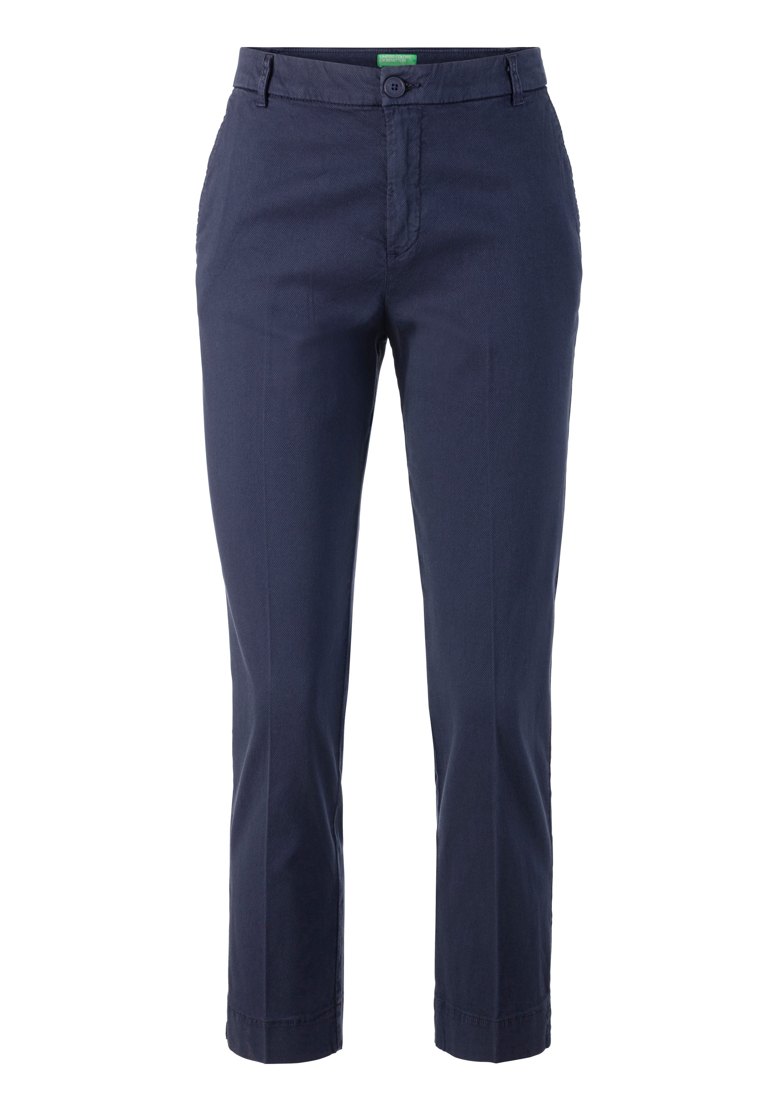 United Colors of Benetton Five-pocketsbroek met persplooien