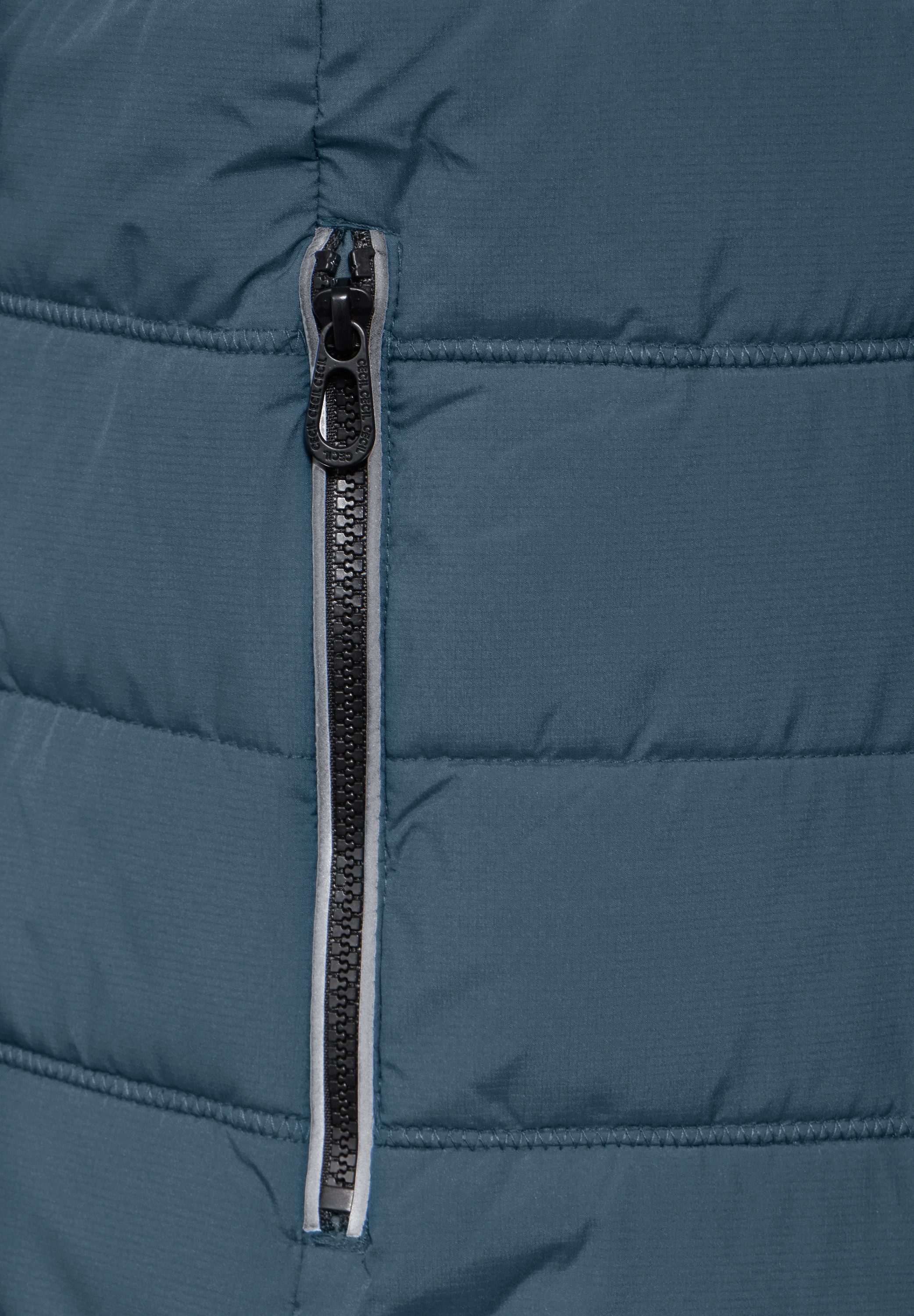 Cecil Bodywarmer warm gewatteerd, met reflecterende piping