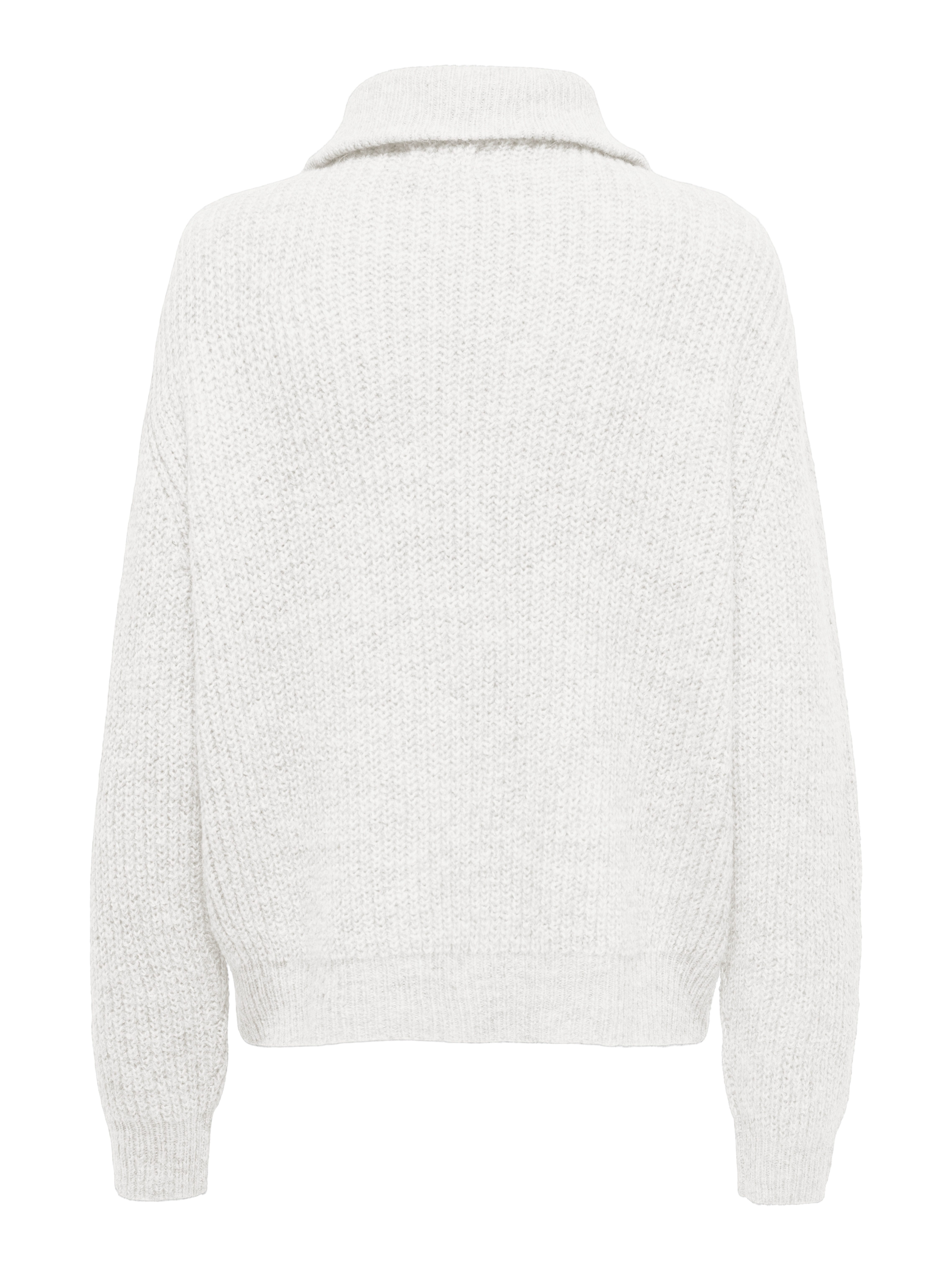 Only Gebreide trui ONLBAKER L/S ZIP PULLOVER KNT NOOS