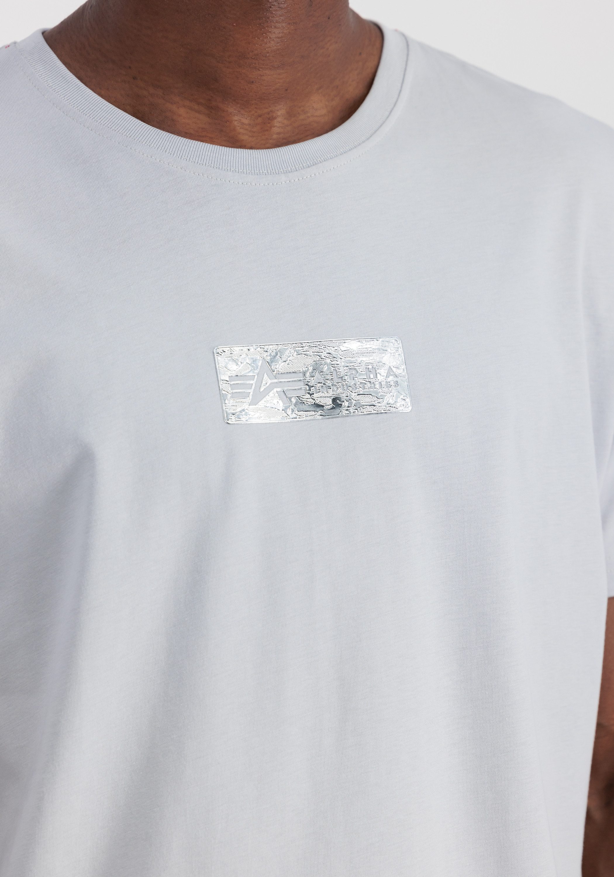 Alpha Industries T-shirt Men T-Shirts Metal Plate T