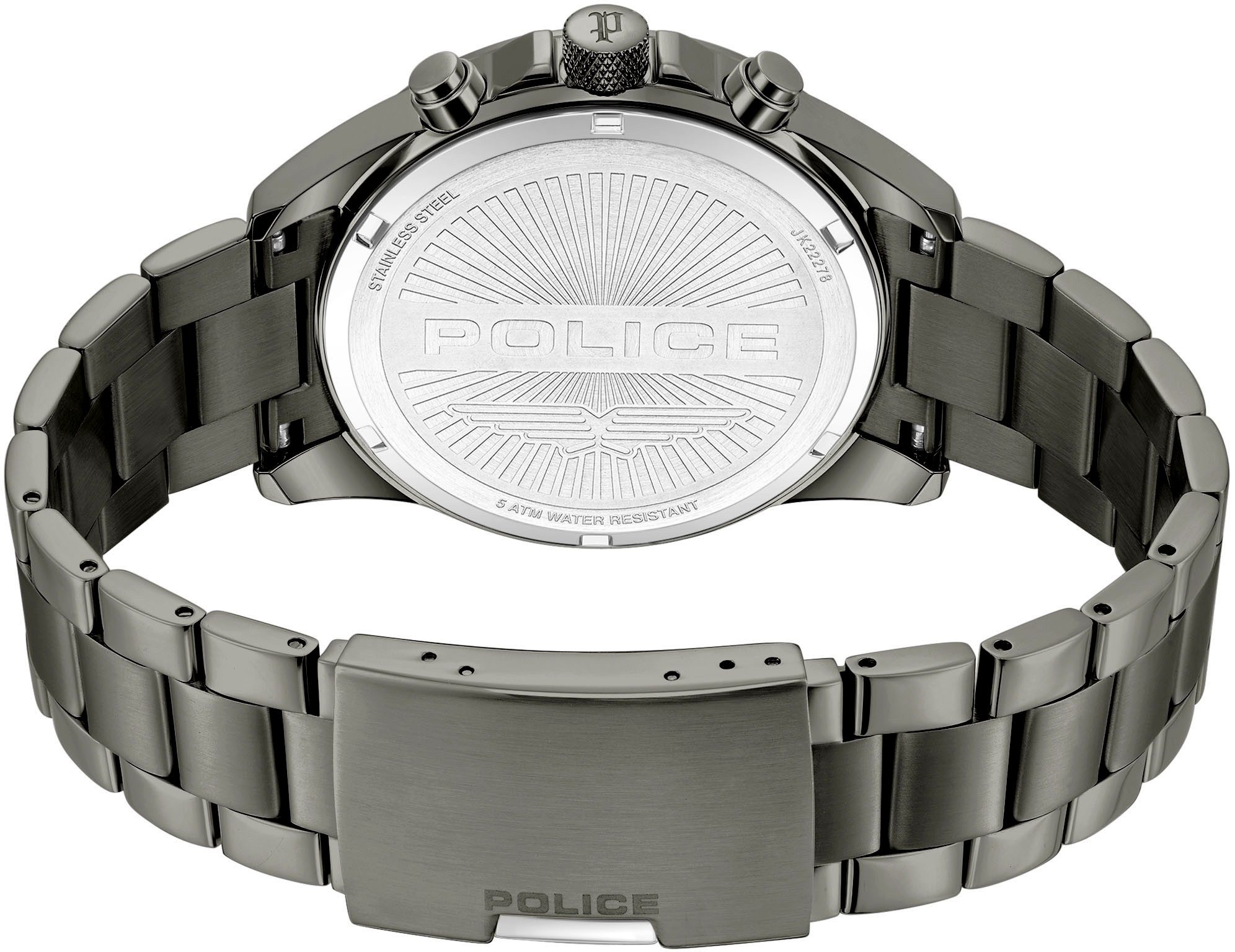 Police Multifunctioneel horloge MALAWI Horloge, quartzhorloge, herenhorloge, datum