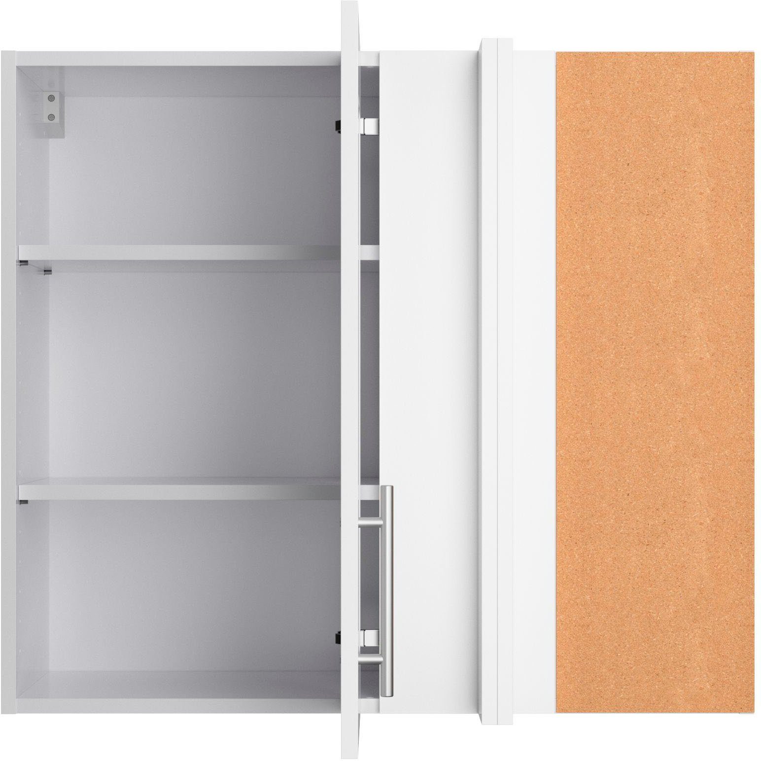 OPTIFIT Hangend hoekkastje KS-Ahus Breedte 80 x 45 cm
