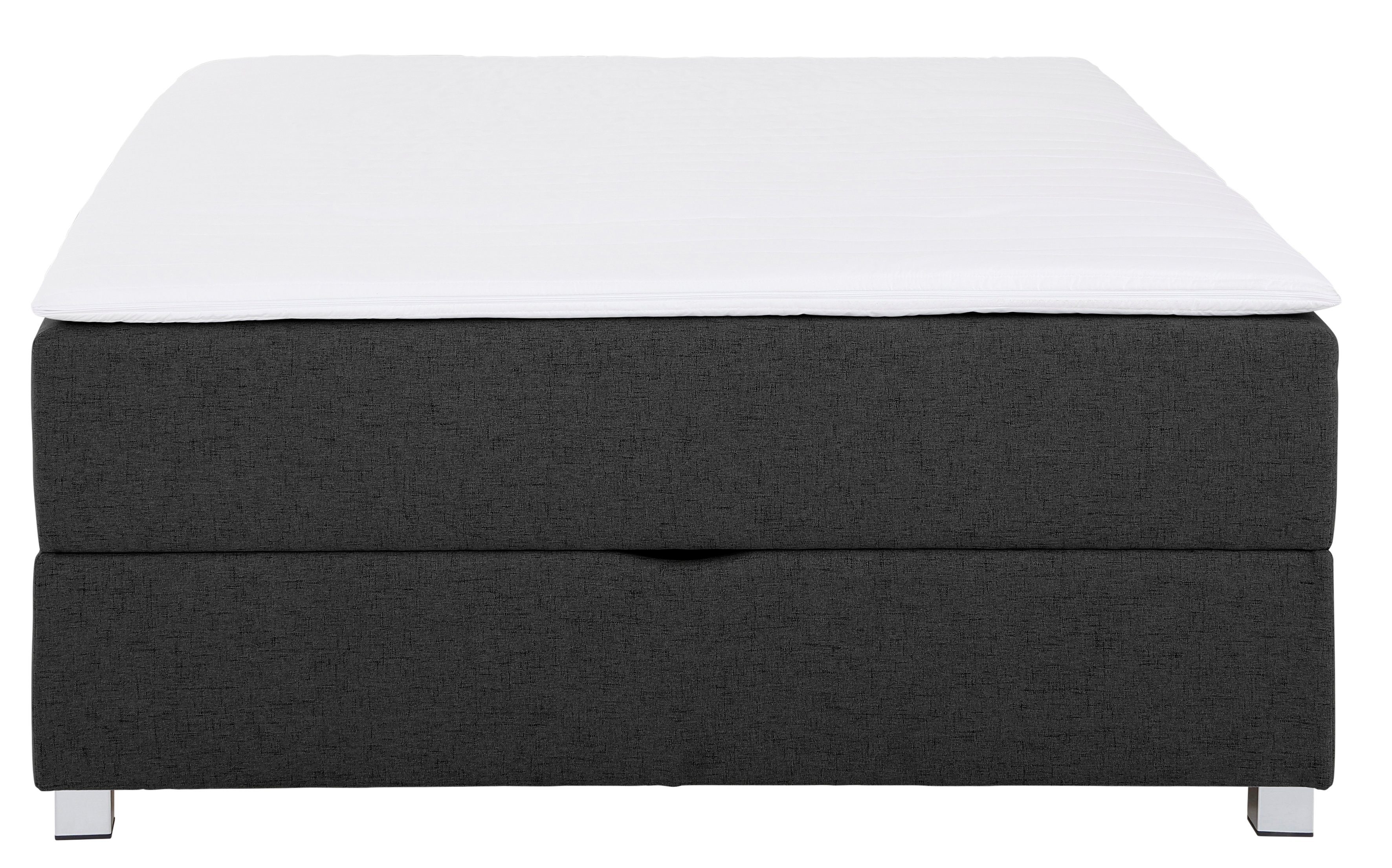 INOSIGN Boxspring Alexis zonder hoofdbord - ideaal voor ruimtes met schuine plafonds, in 4 breedten