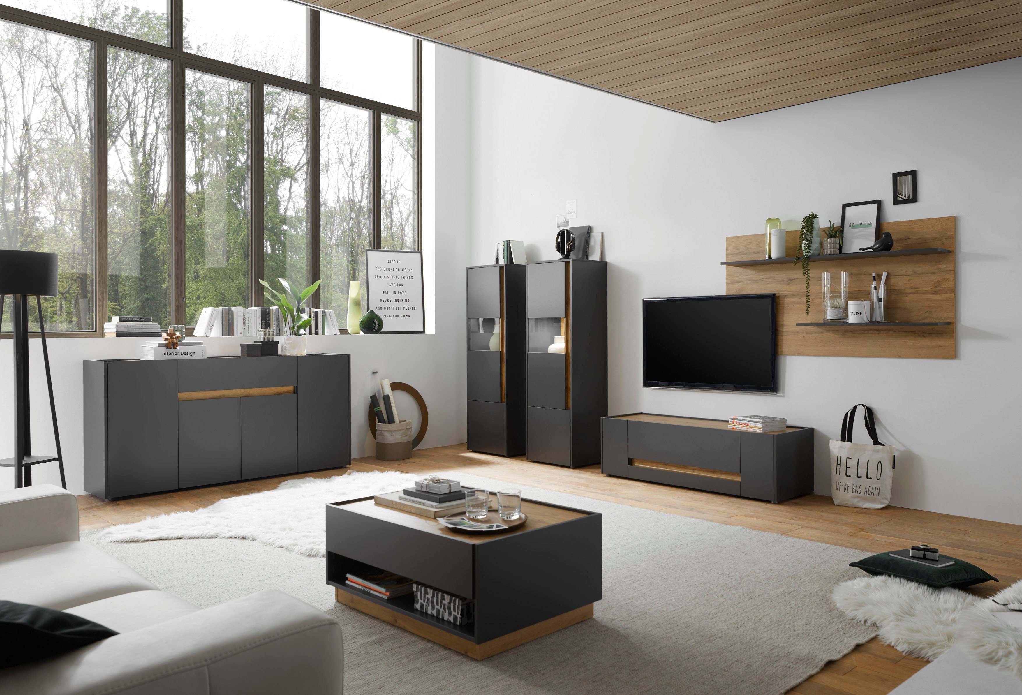 INOSIGN Dressoir City/Giron Breedte ca. 224 cm