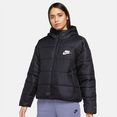 nike sportswear gewatteerde jas therma-fit repel classic series womens jacket zwart