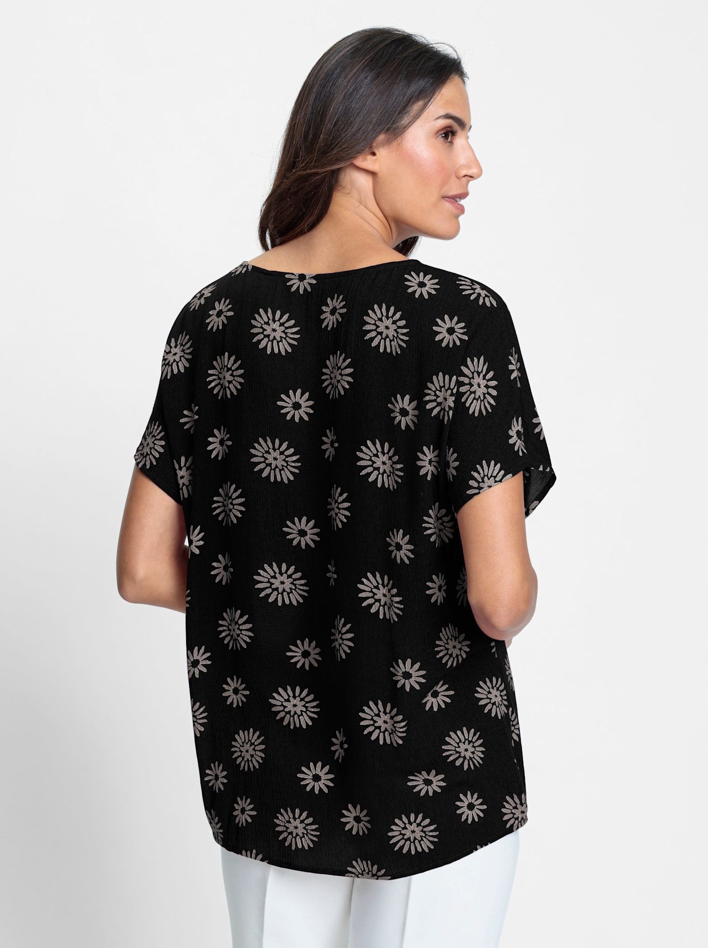 Classic Inspirationen Gedessineerde blouse