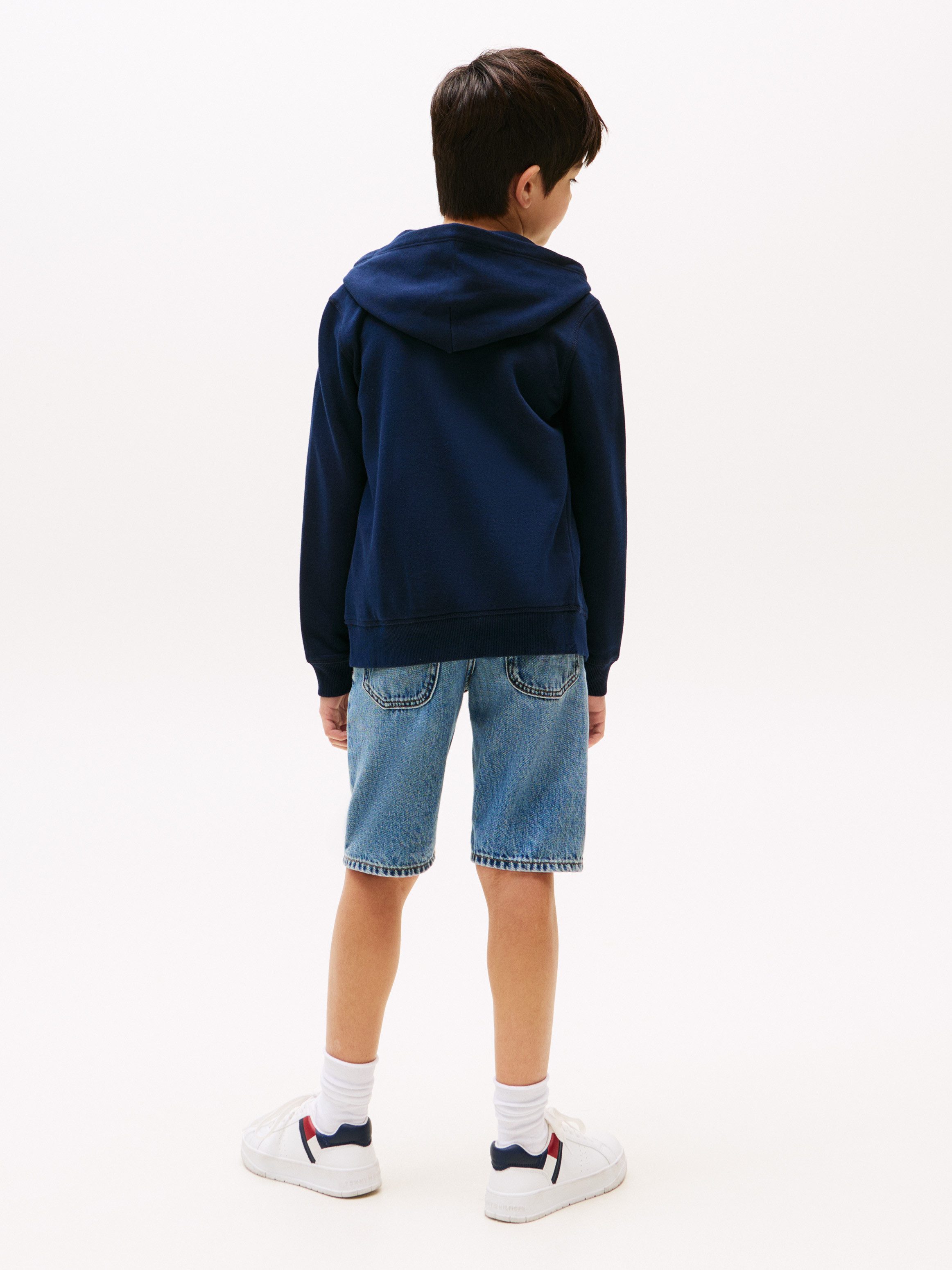 Tommy Hilfiger Capuchonsweatvest TOMMY FLAG HILFIGER ZIP HOODIE