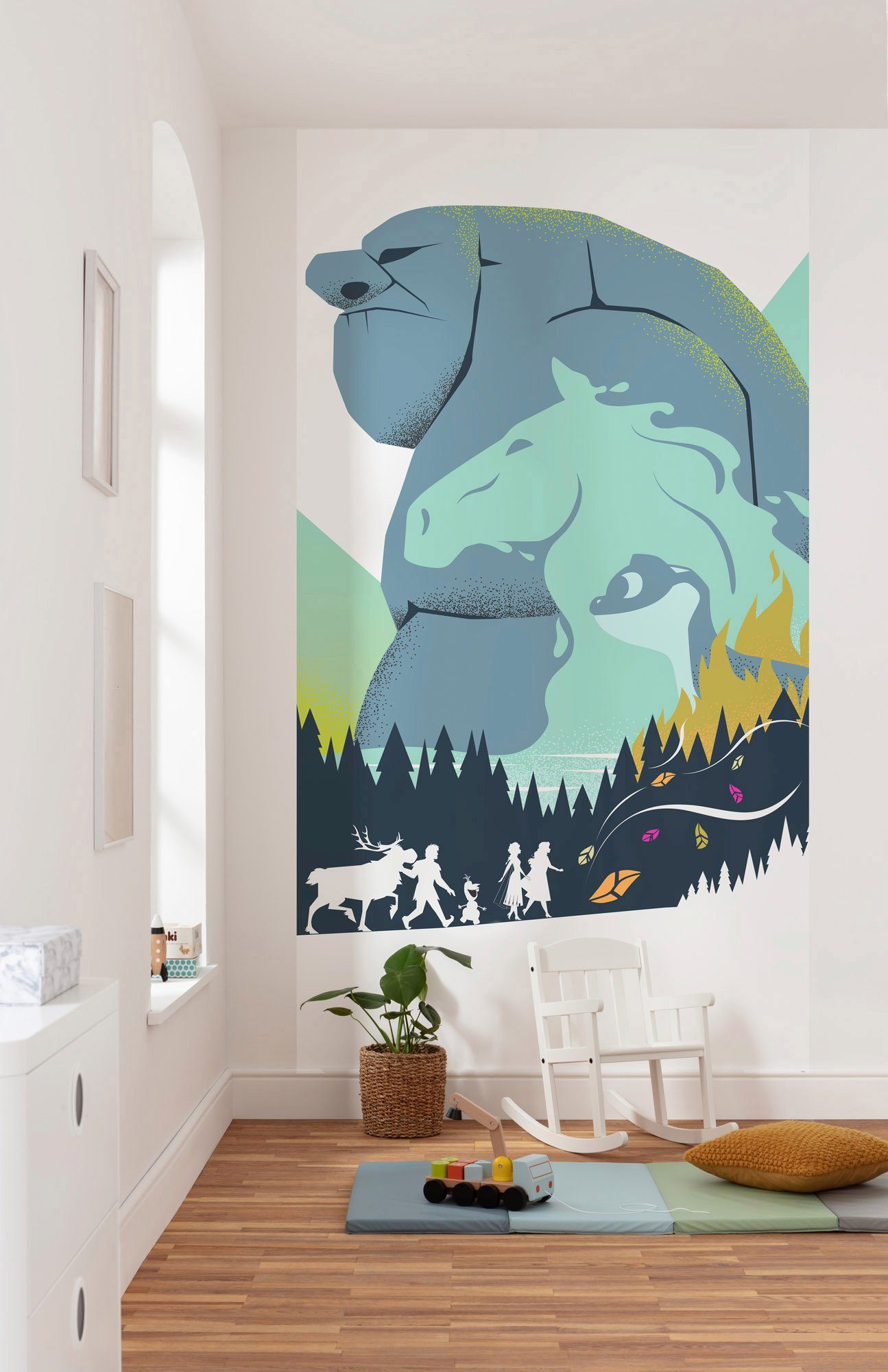 Komar Vliesbehang Digitale print vlies - Frozen Adventure - Afmeting 150 x 280 cm